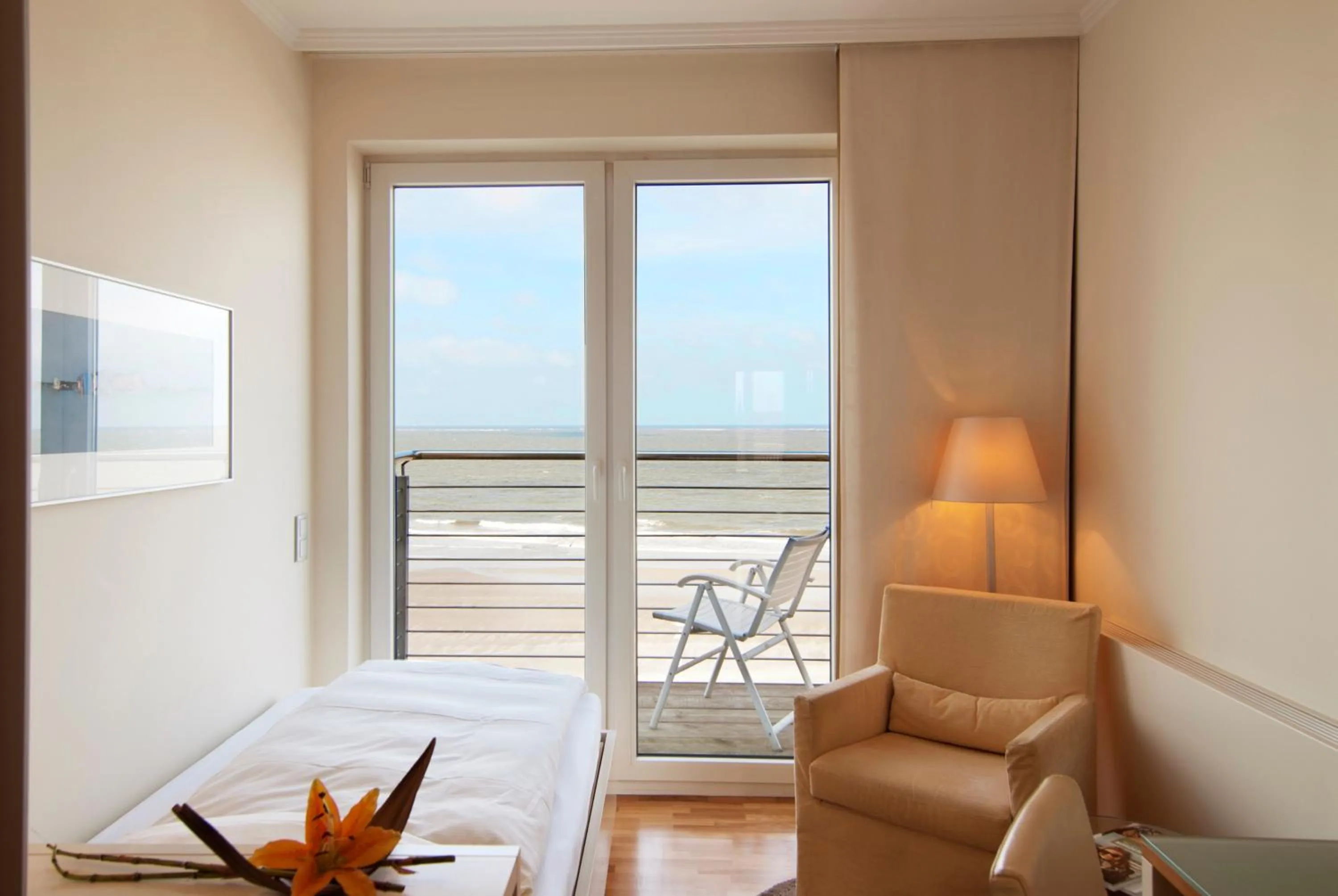 View (from property/room) in Strandhotel Georgshöhe