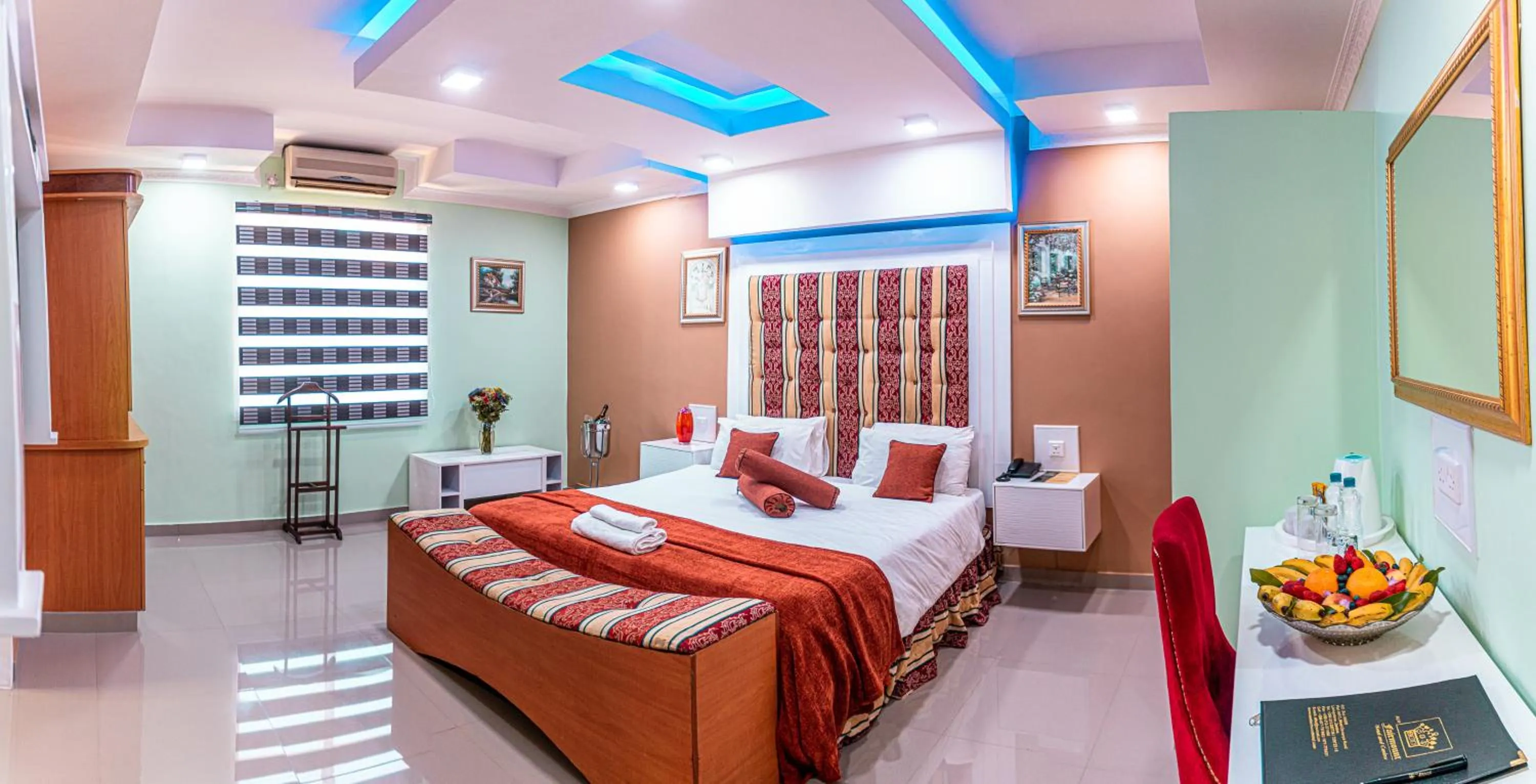 Bed in New Fairmount Hotel and Casino