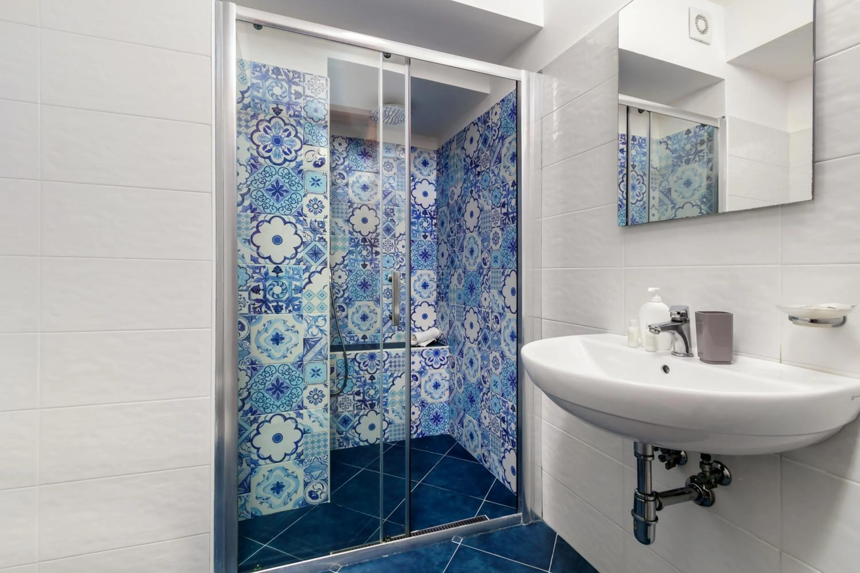 Bathroom in Belmare Residence on the beach