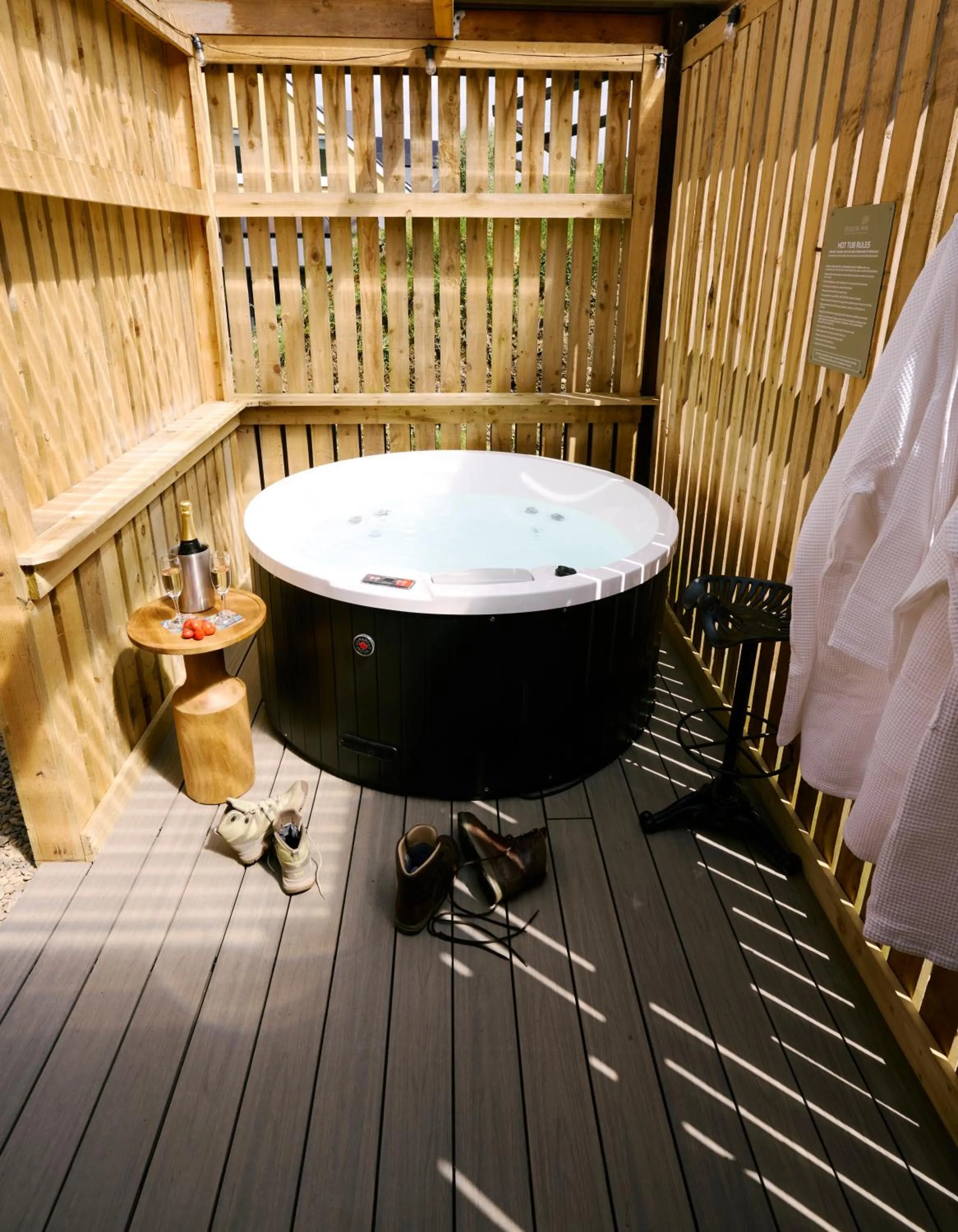 Hot Tub in Doolin Inn