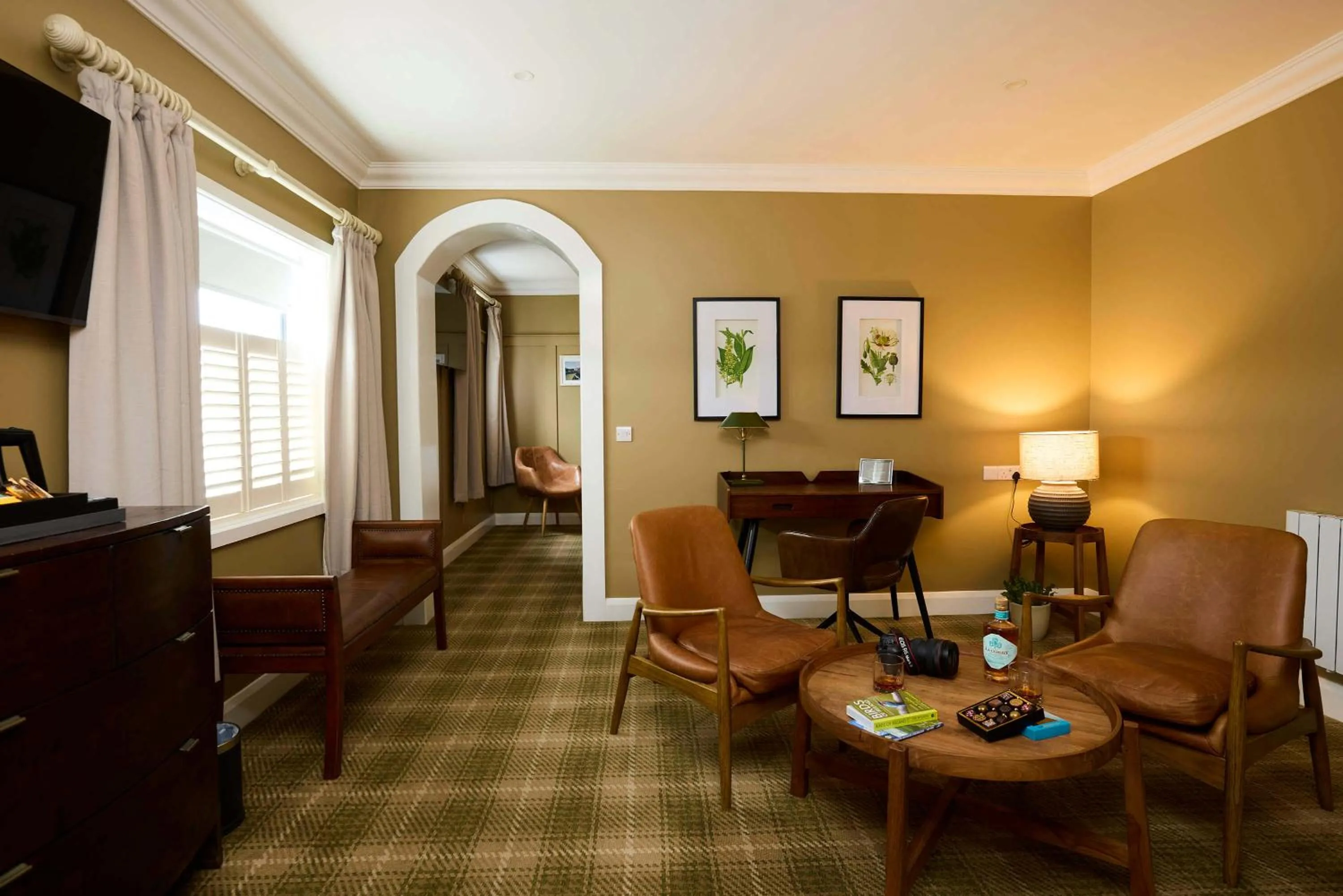 Seating area in Doolin Inn