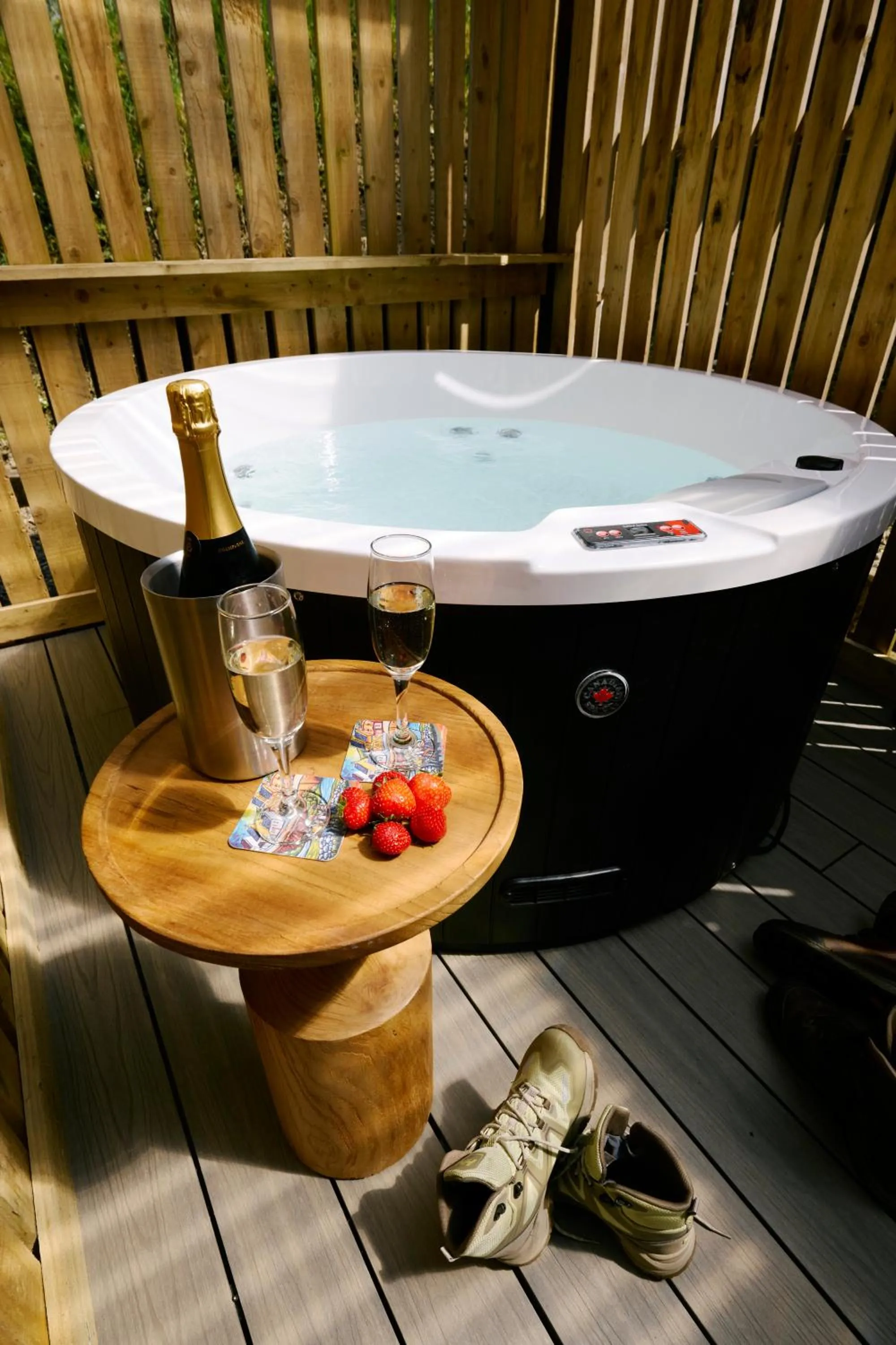 Hot Tub in Doolin Inn