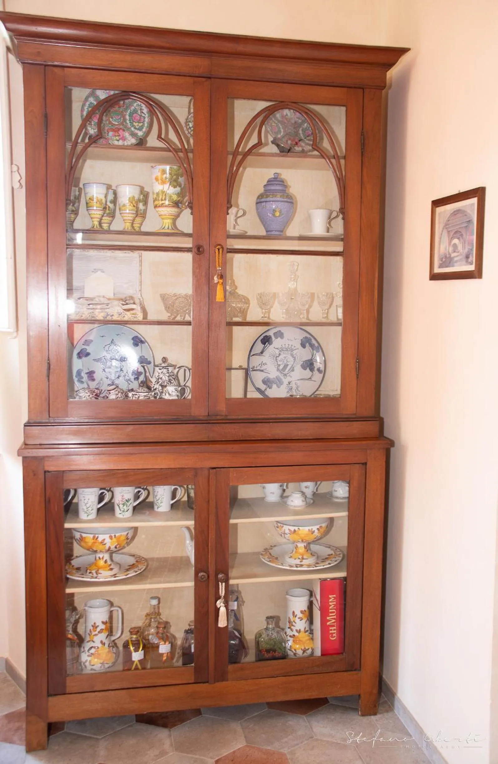 Communal lounge/ TV room in Villa Mascitti B&B Tortoreto Alto