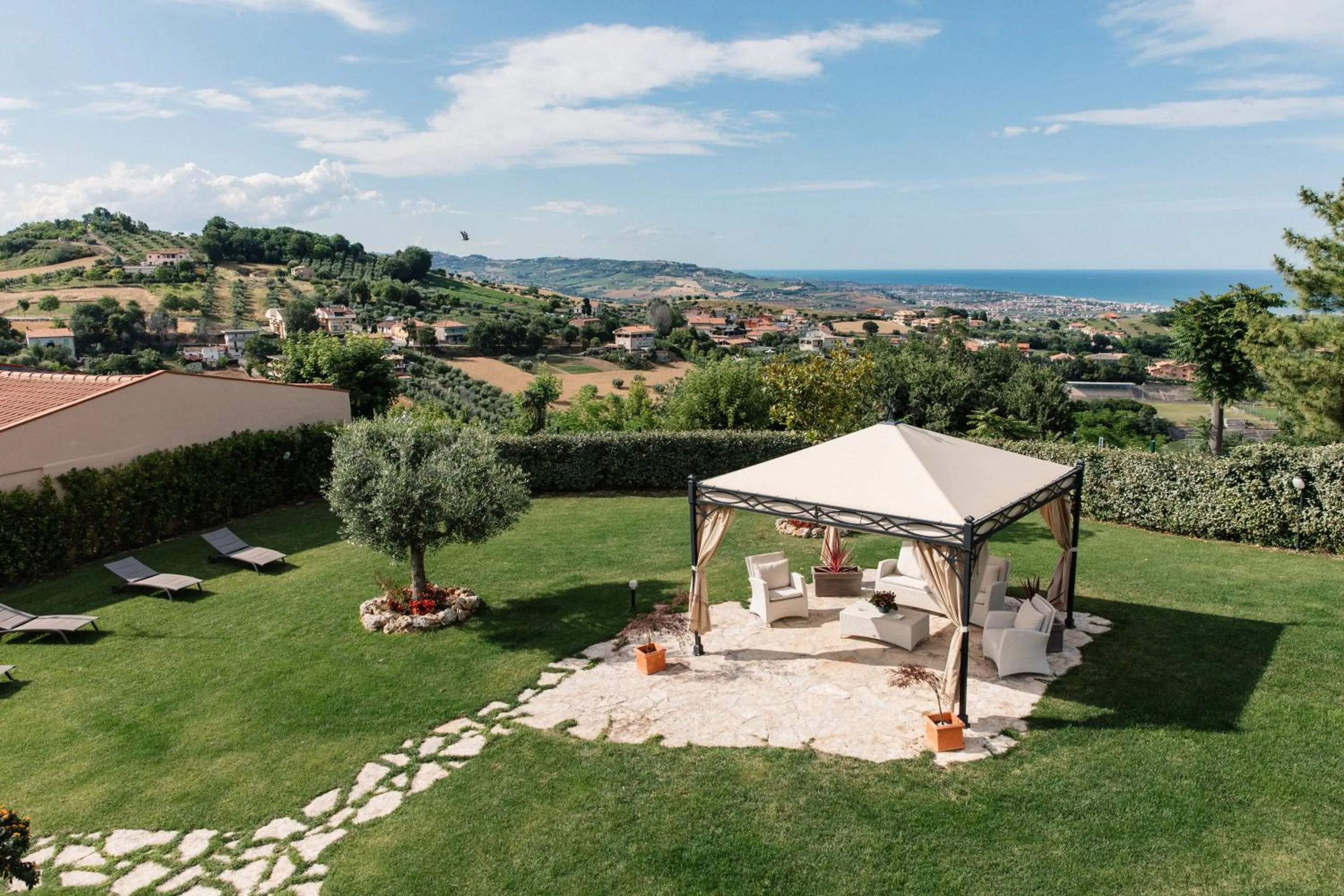 Garden in Villa Mascitti B&B Tortoreto Alto