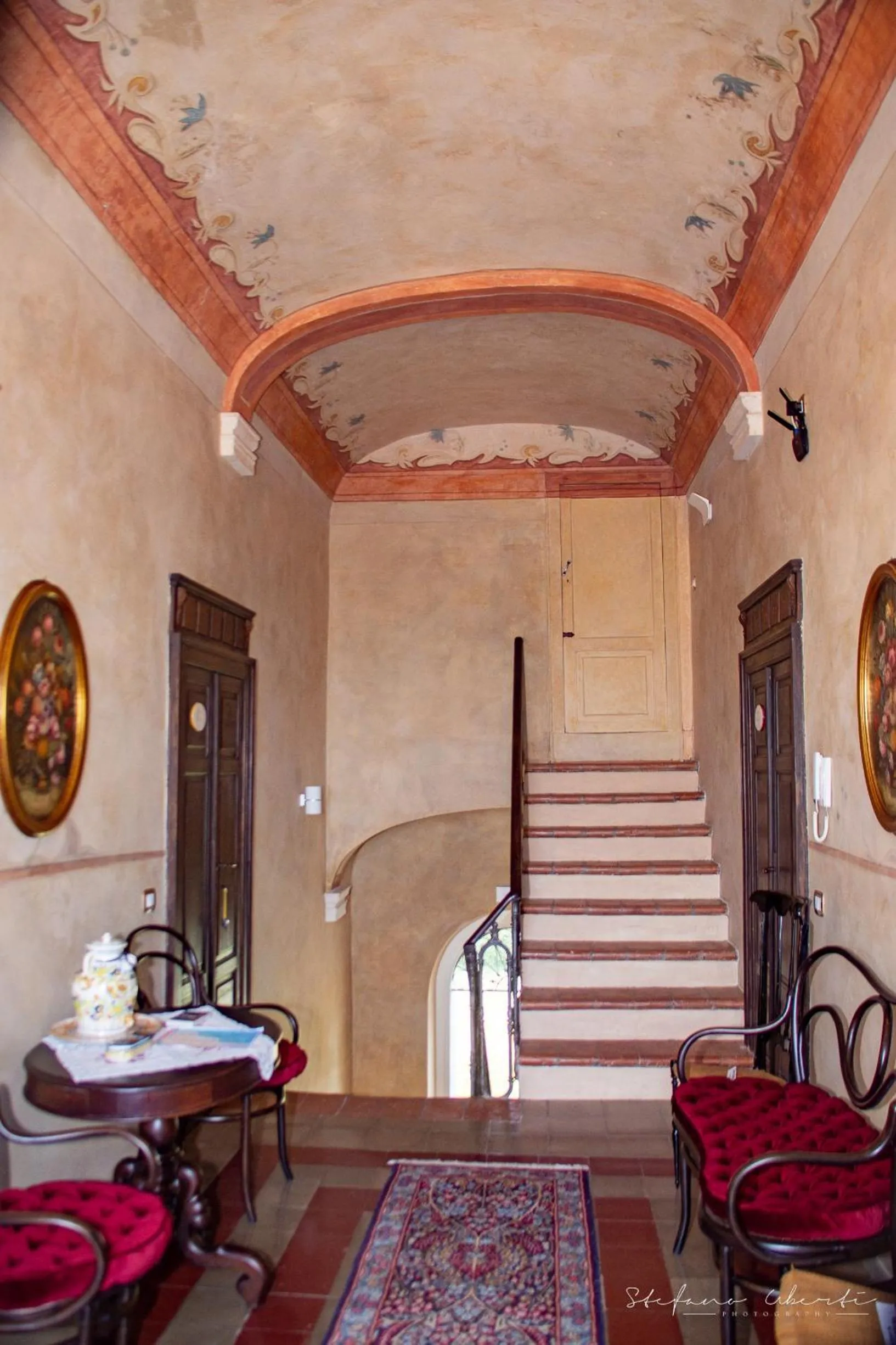 Decorative detail in Villa Mascitti B&B Tortoreto Alto