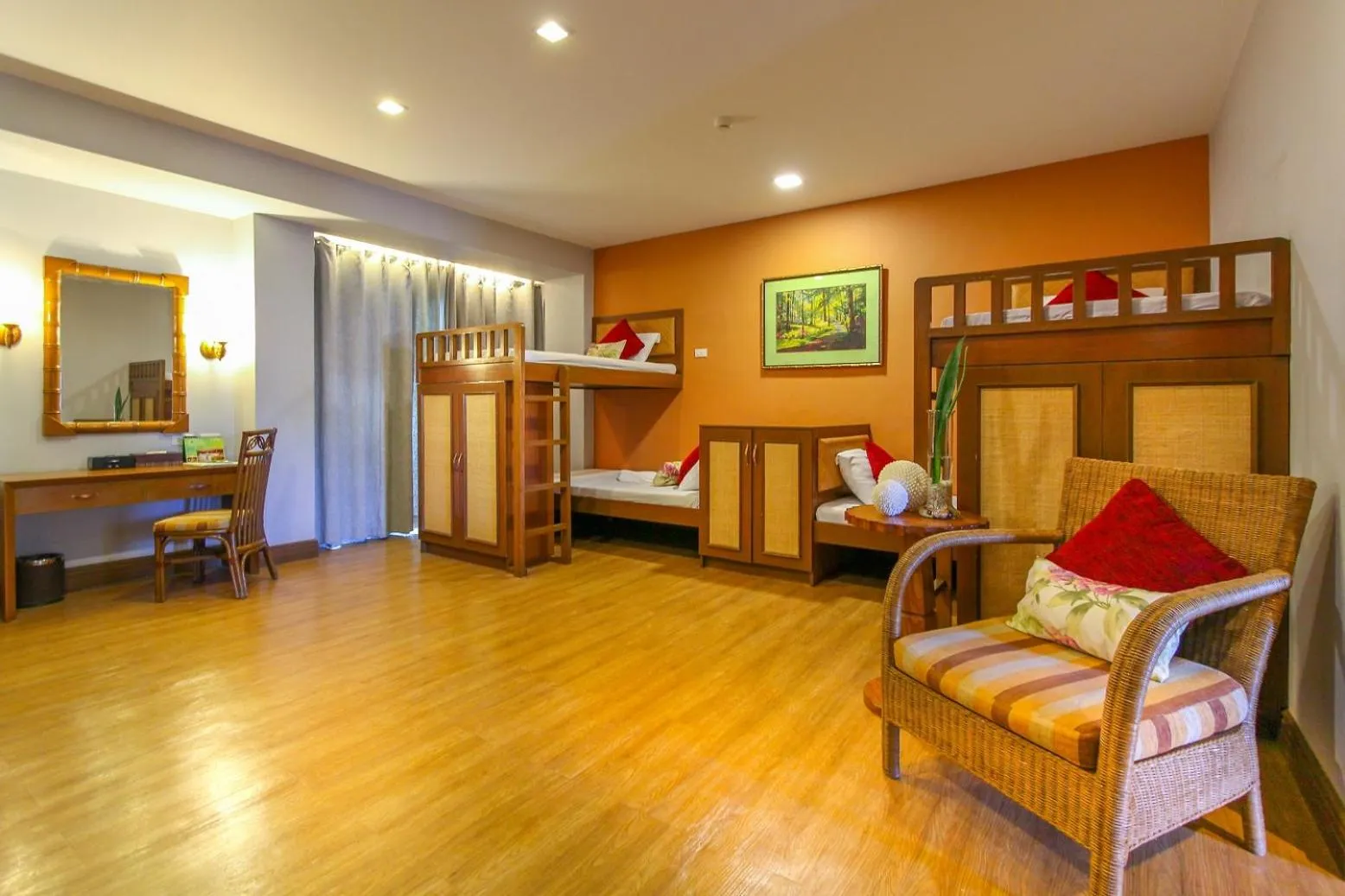 Bed in Boracay Tropics Resort Hotel