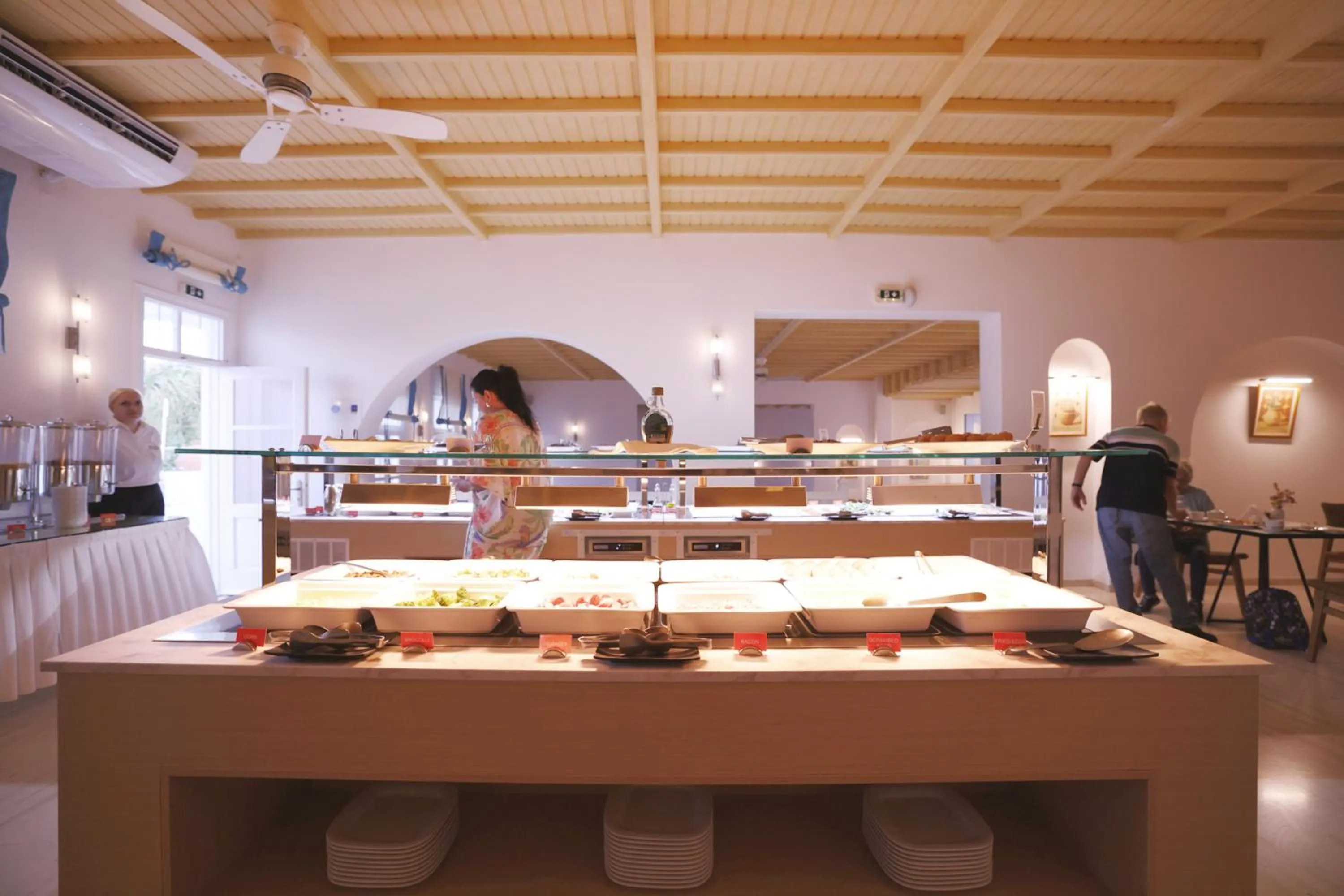 Breakfast in Poseidon Hotel Suites