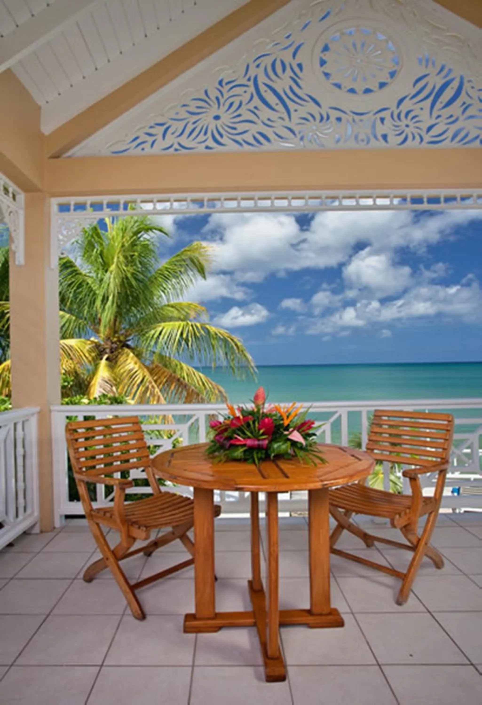 Balcony/Terrace in Villa Beach Cottages