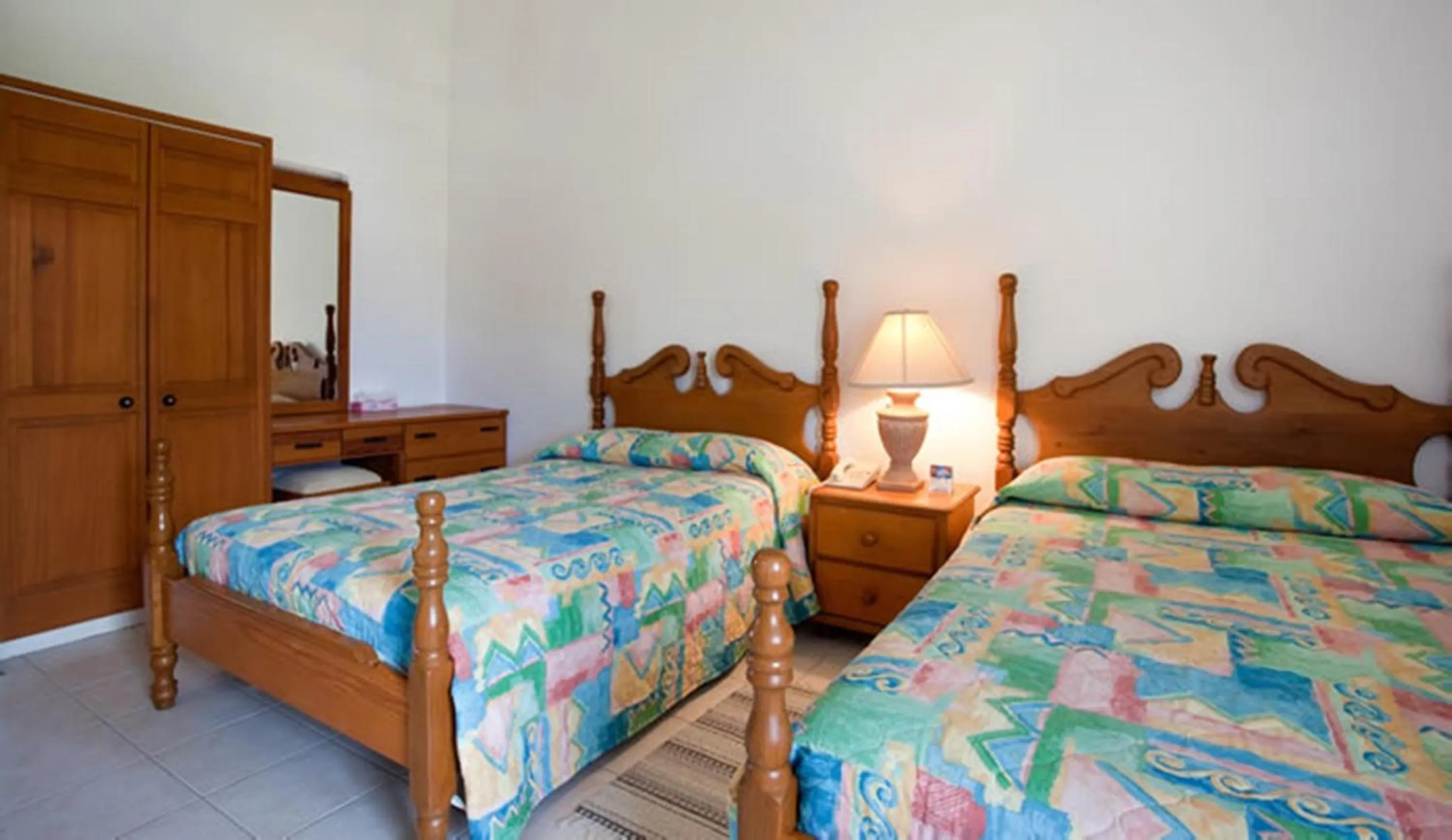 Bedroom, Bed in Villa Beach Cottages