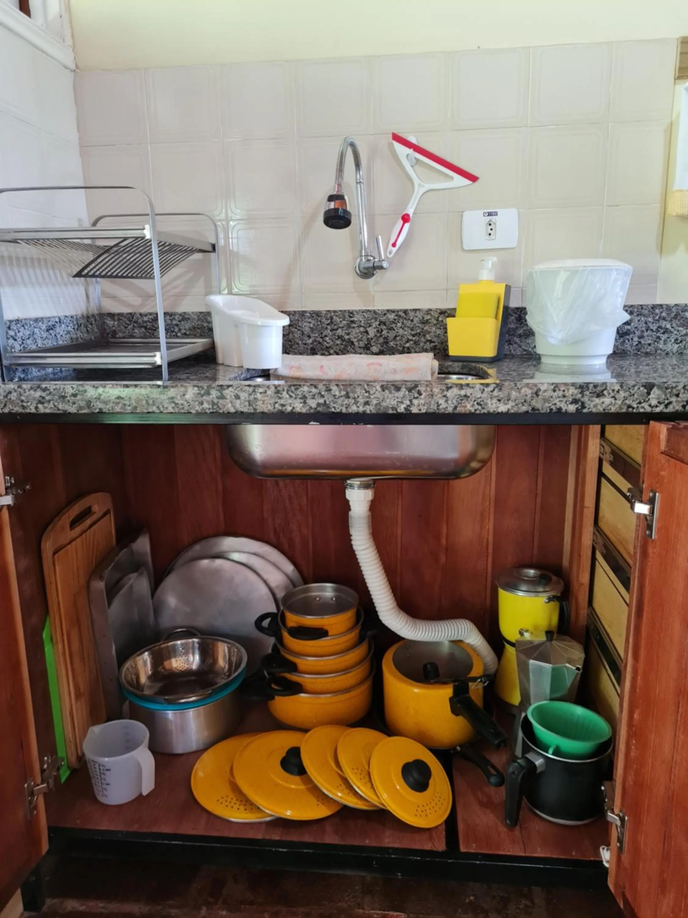 Coffee/tea facilities in Chalé Karin Sampaio