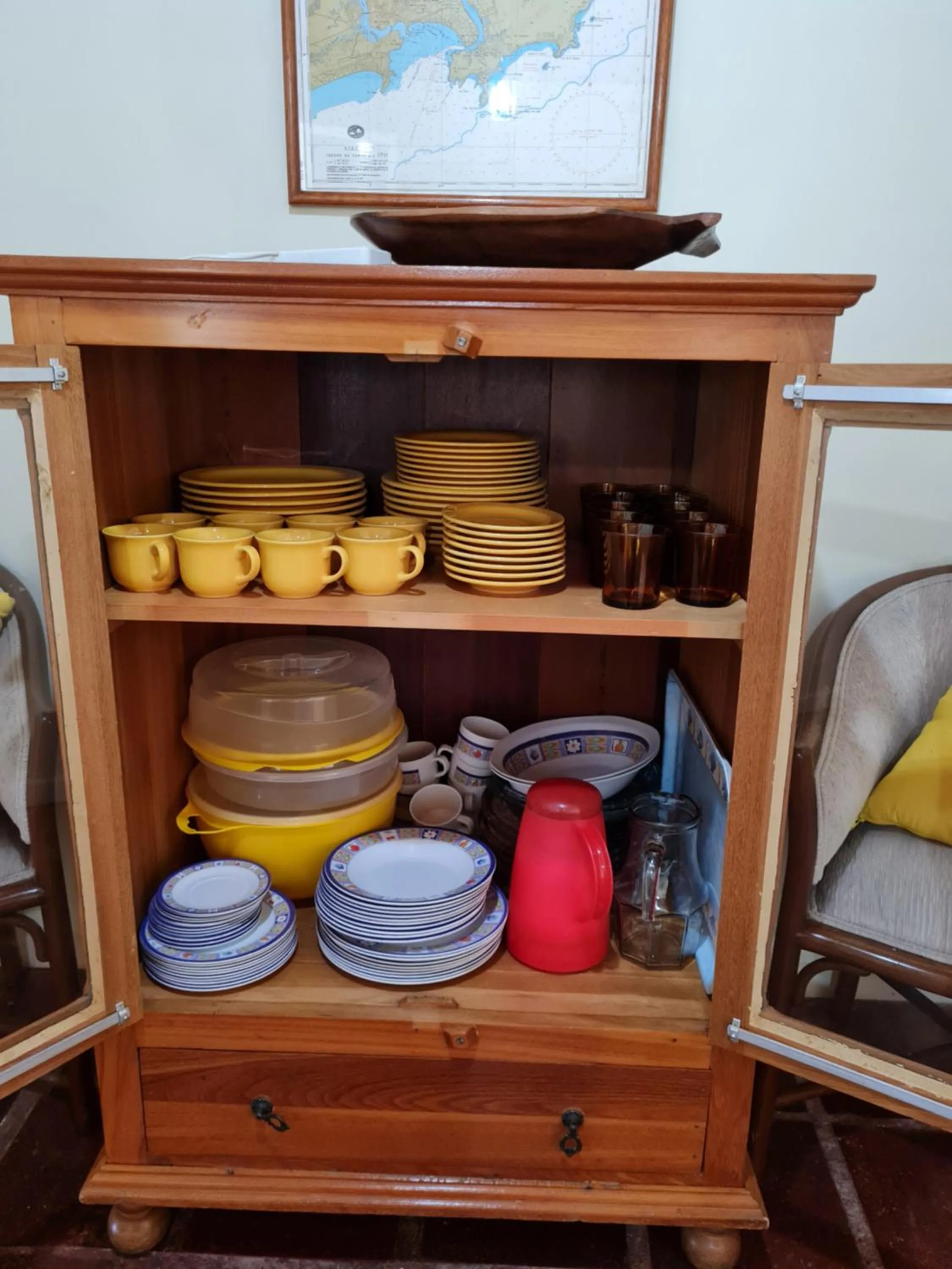 Coffee/tea facilities in Chalé Karin Sampaio
