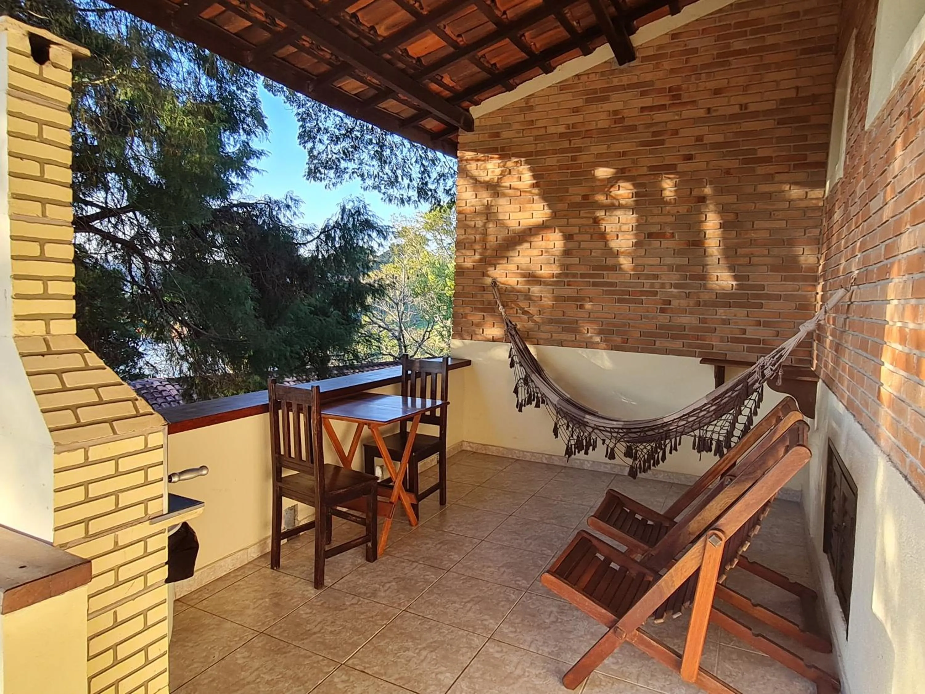 Patio in Chalé Karin Sampaio