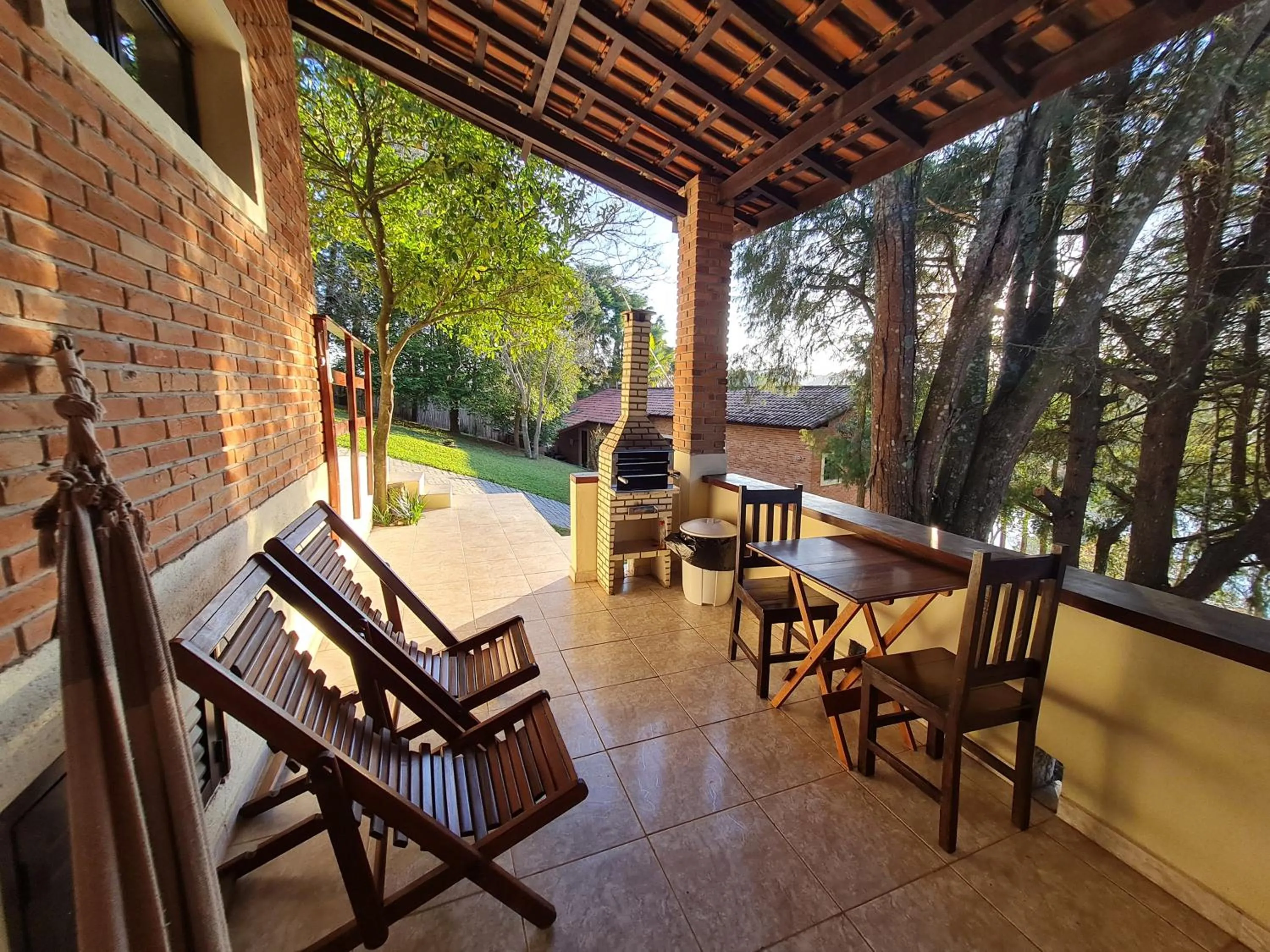 Patio in Chalé Karin Sampaio