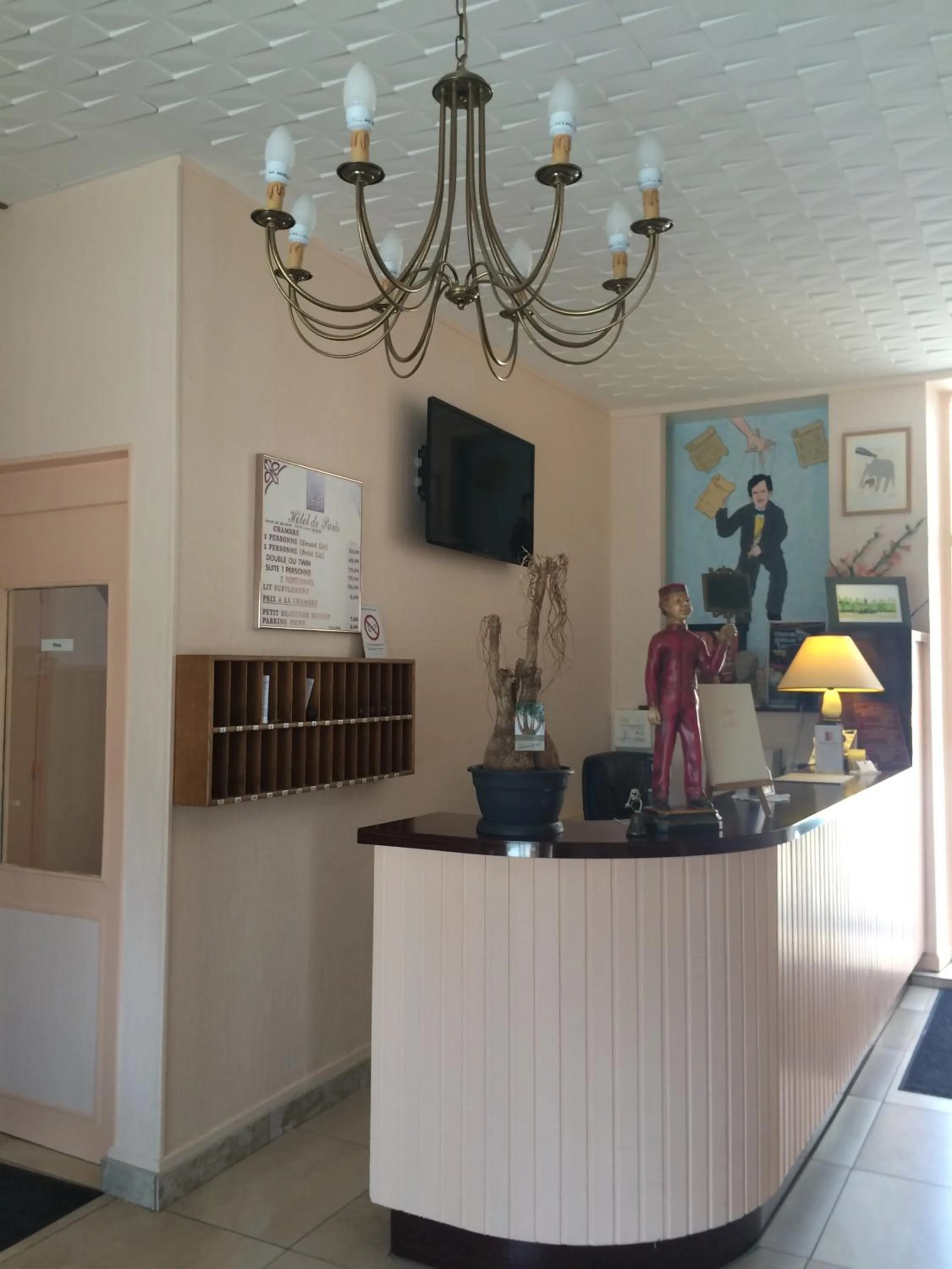 Lobby or reception in Hôtel De Paris