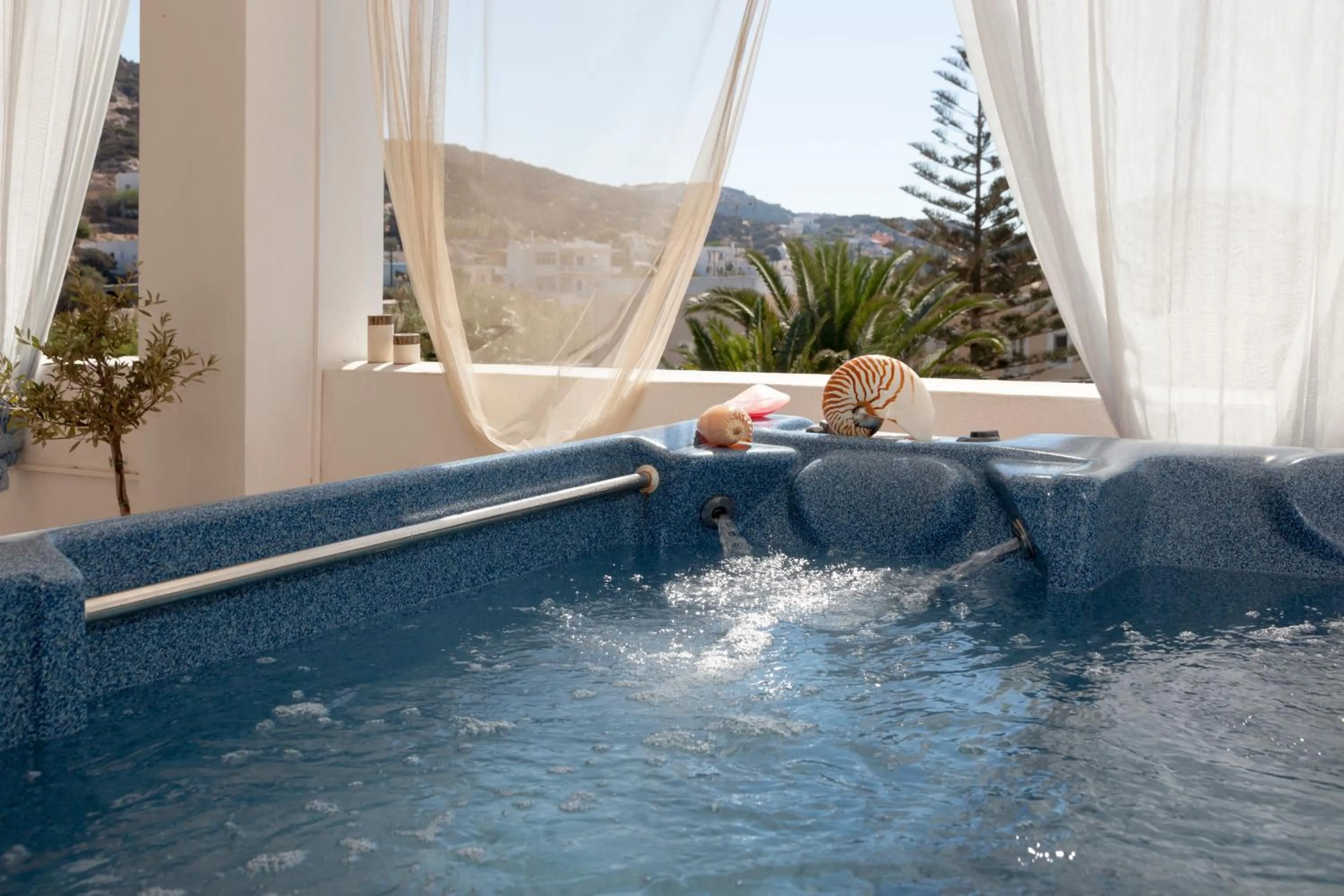 Hot Tub in Francoise Hotel