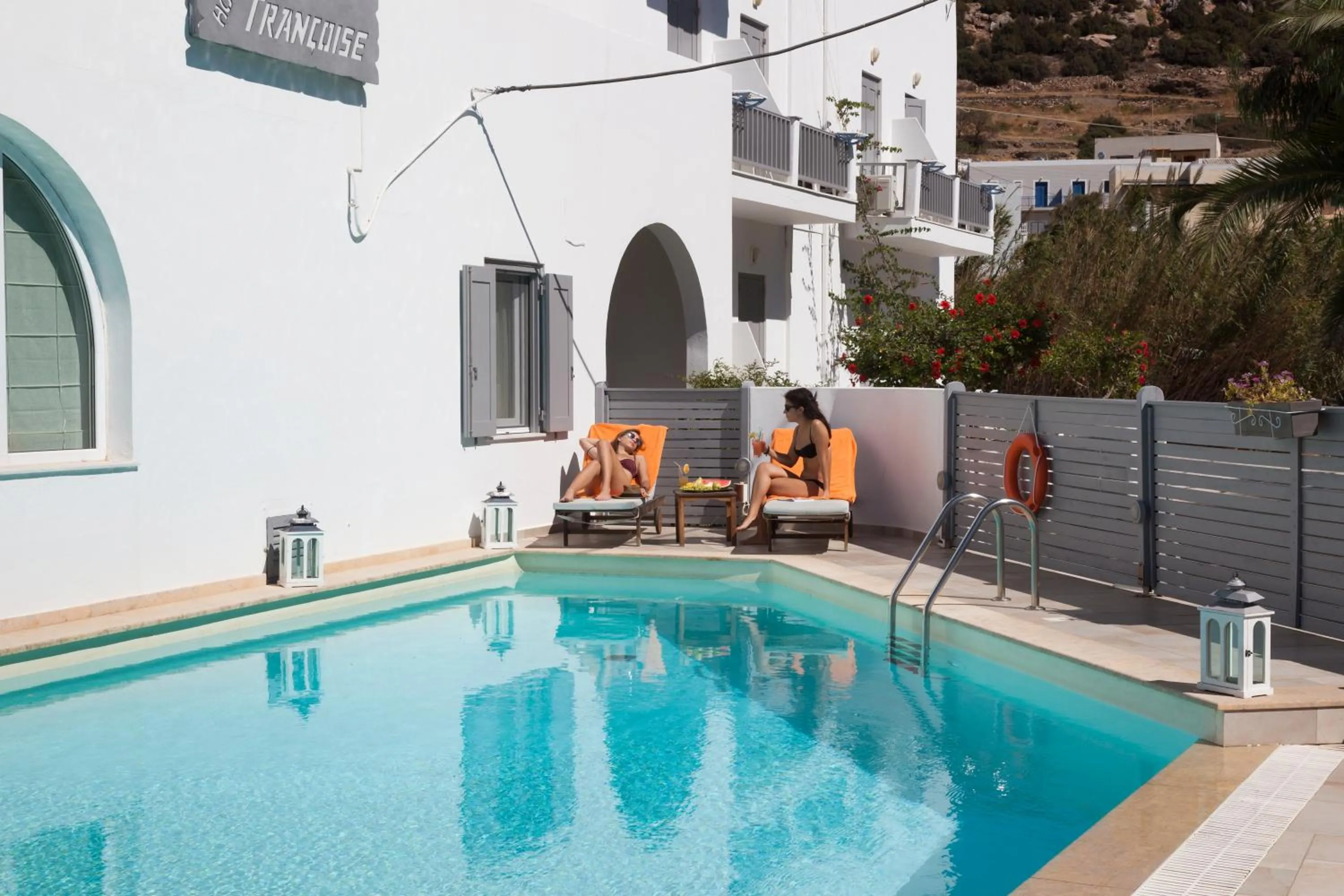 Swimming pool in Francoise Hotel