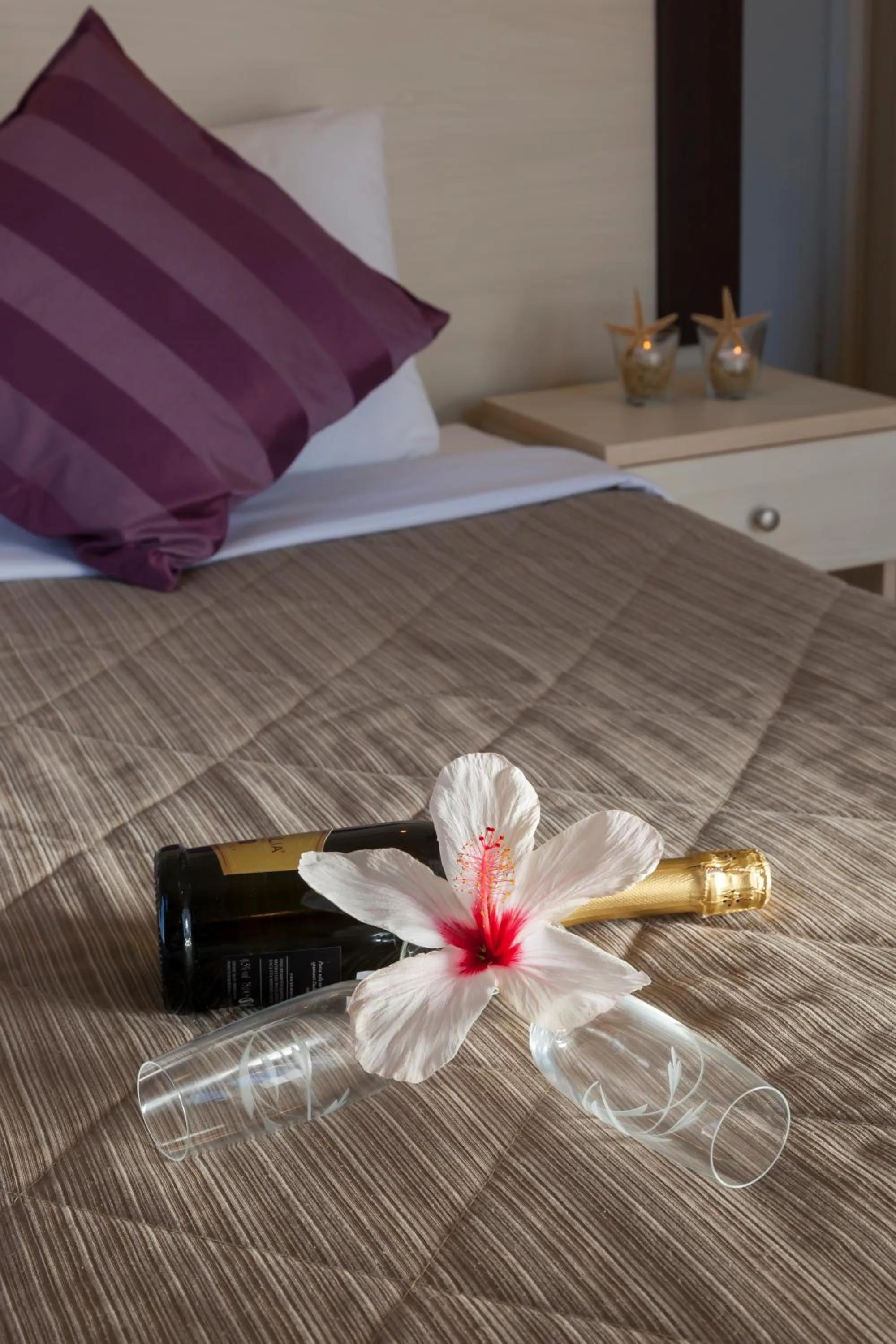 Bed in Francoise Hotel