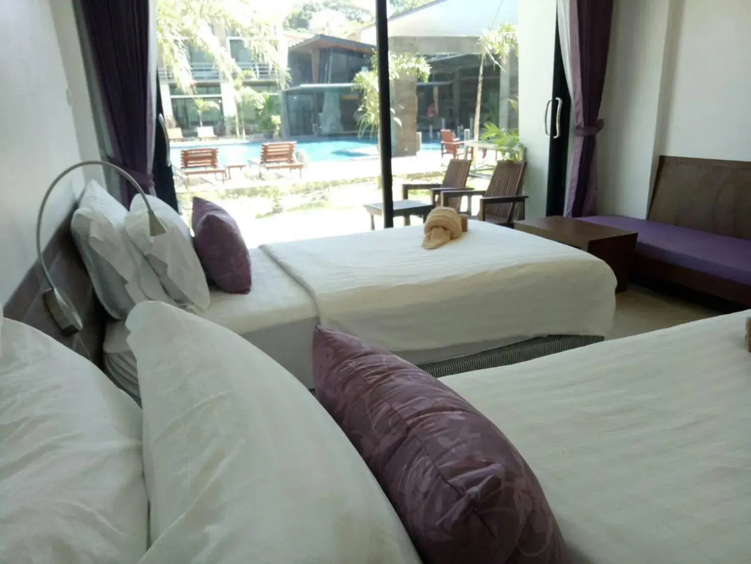 Bed in Bundhaya Resort Bed in Bundhaya Resort