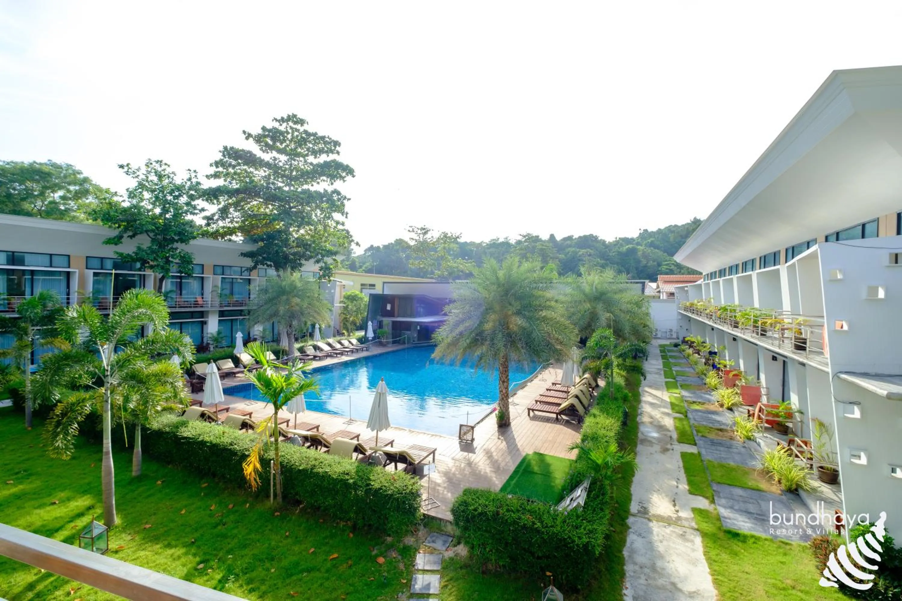 Garden view in Bundhaya Resort