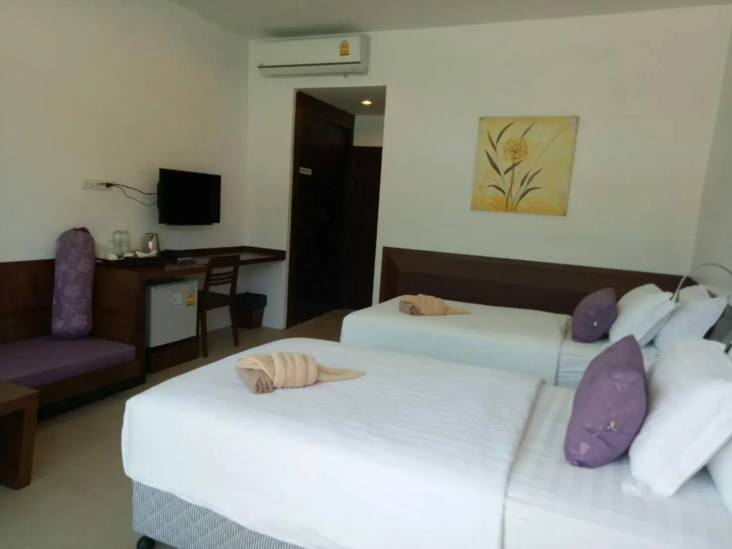 Bed in Bundhaya Resort Bed in Bundhaya Resort