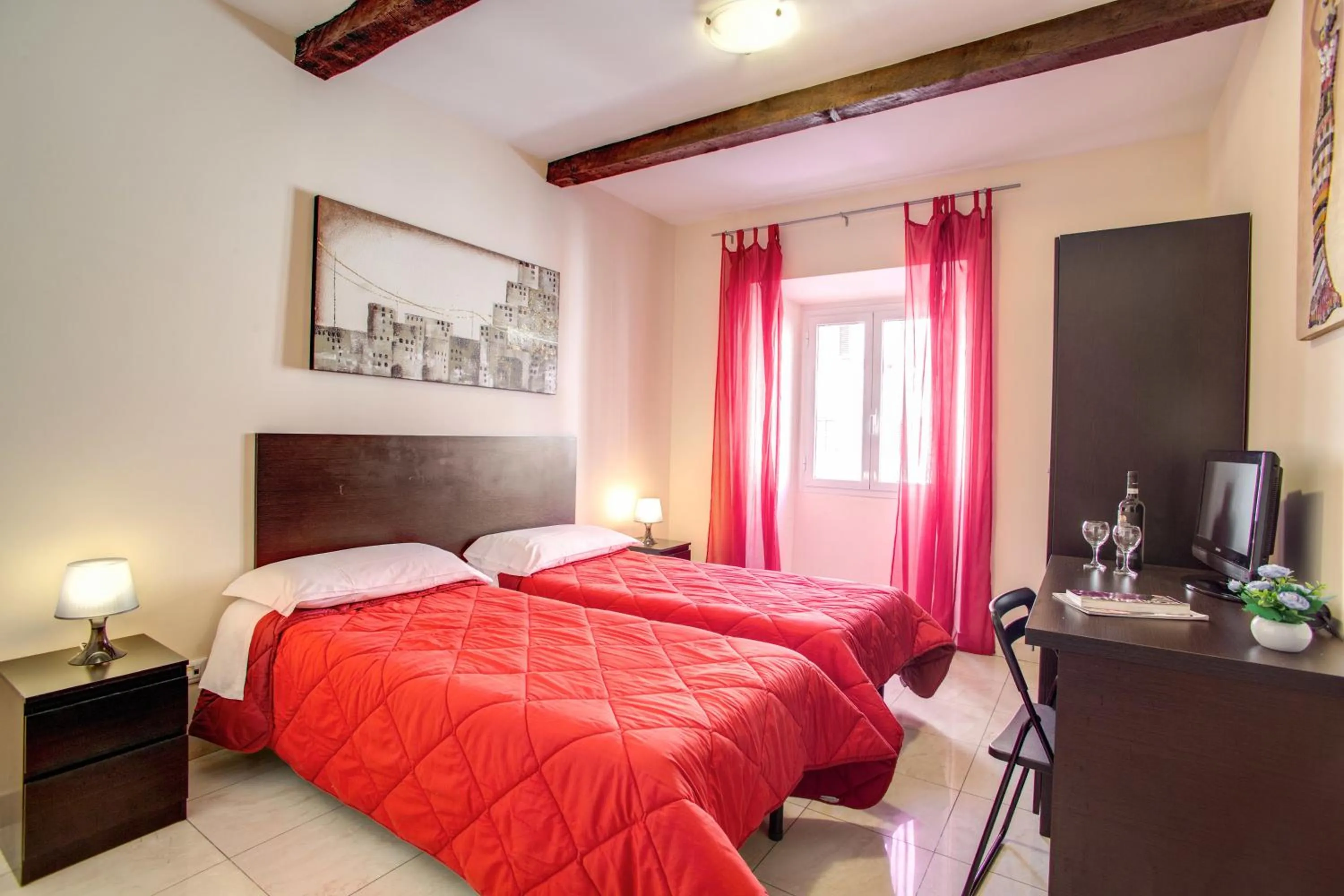 Bedroom, Bed in Hotel Mosaic