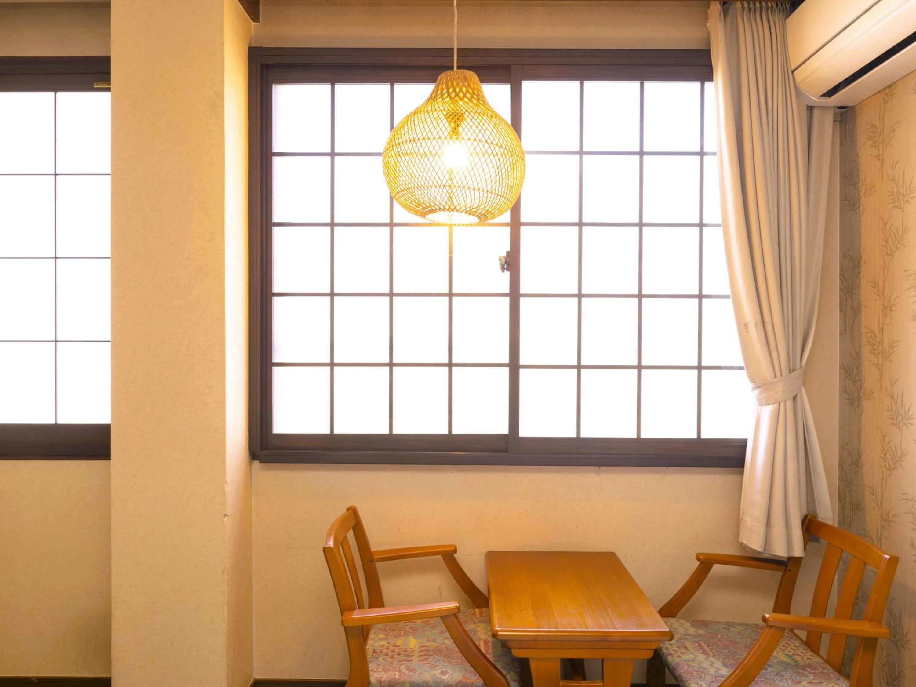 Seating area in Hotaru no Yado Sendou