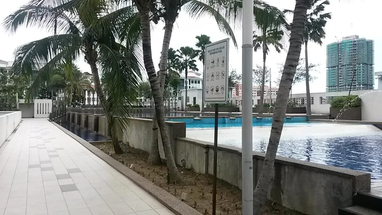 Swimming pool in Garden Apartment at Zenith