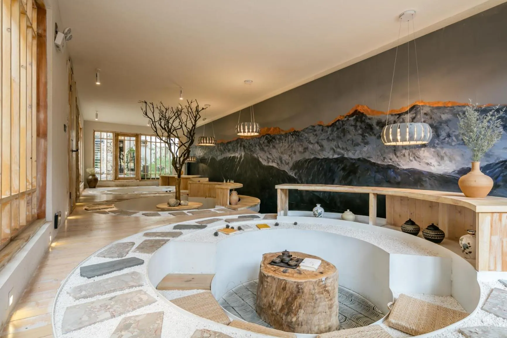 Property building in Shangri-La Karesansui Hotel