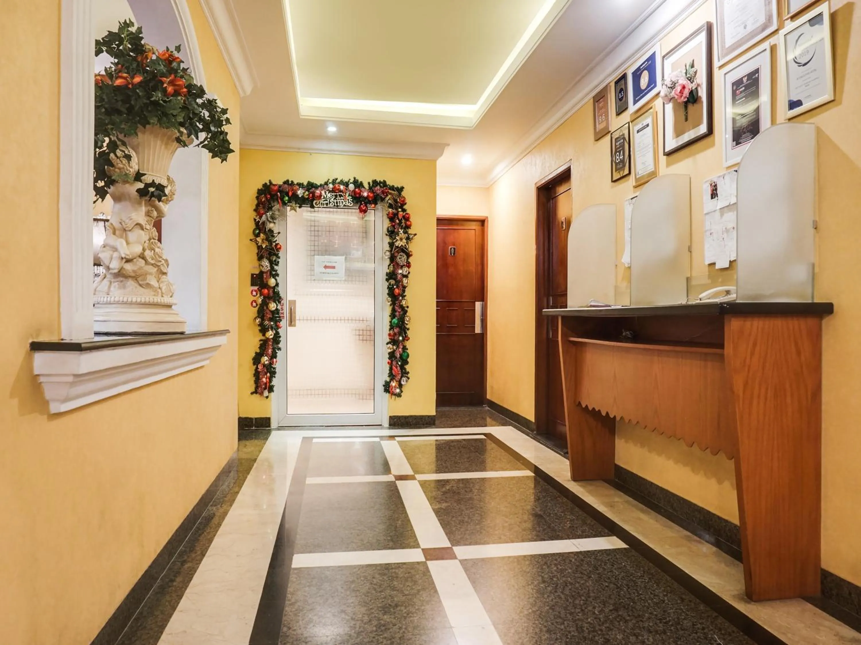 Area and facilities in BI Executive Hotel