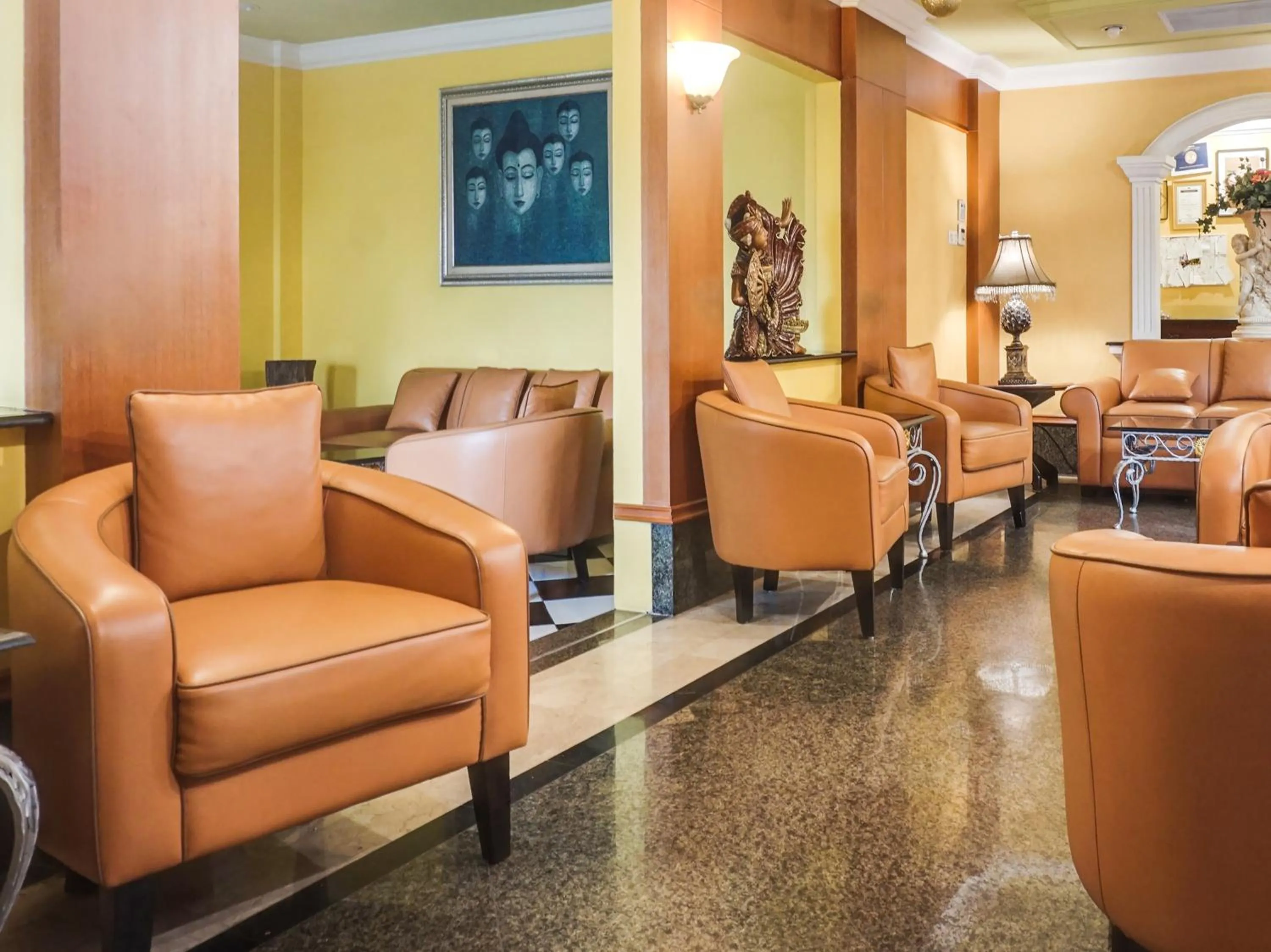 Lobby or reception in BI Executive Hotel