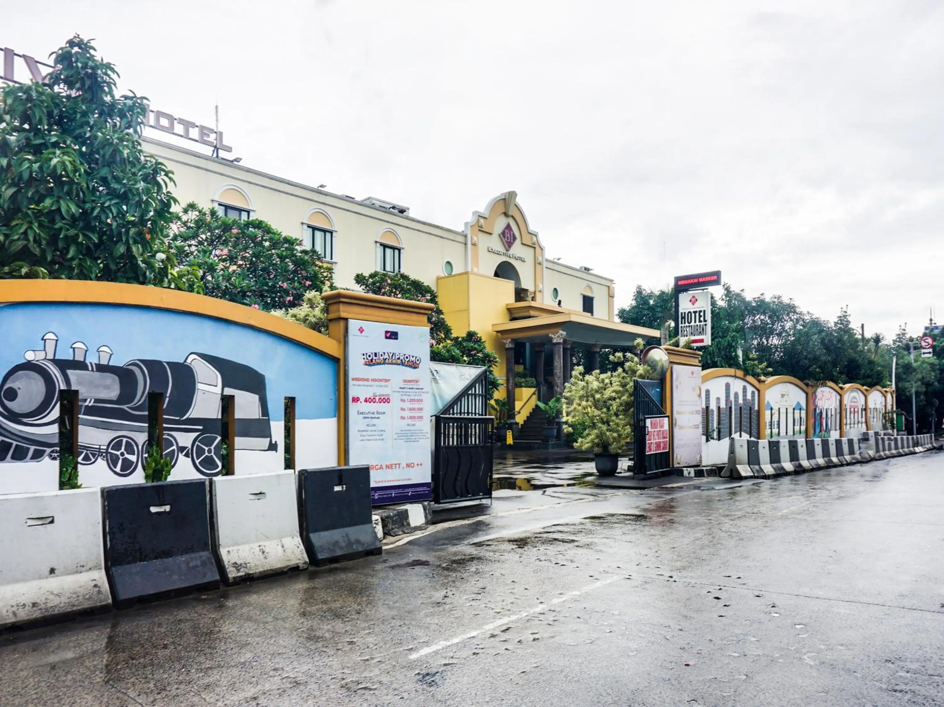 Property building in BI Executive Hotel