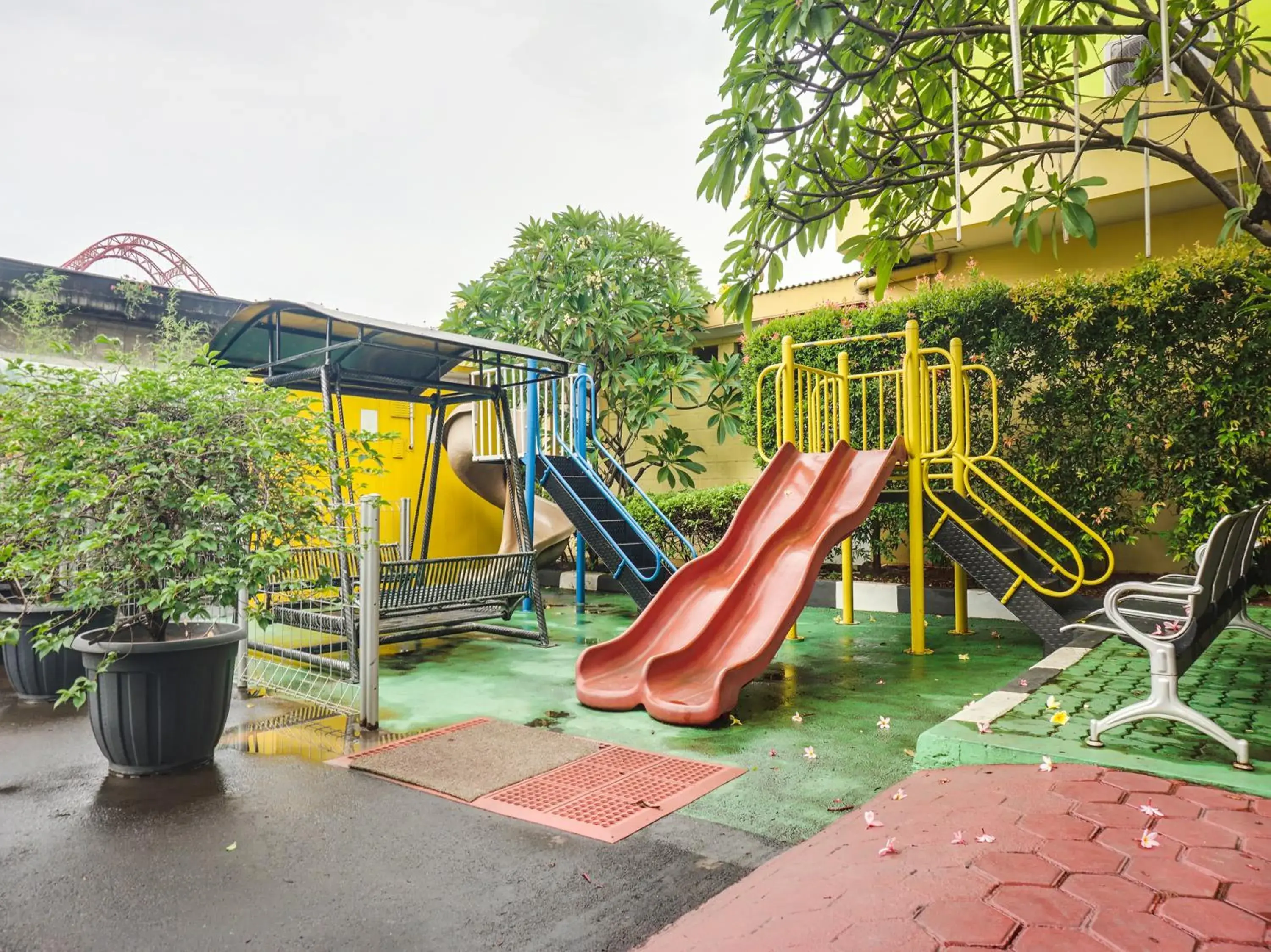 Children play ground, Children's Play Area in BI Executive Hotel