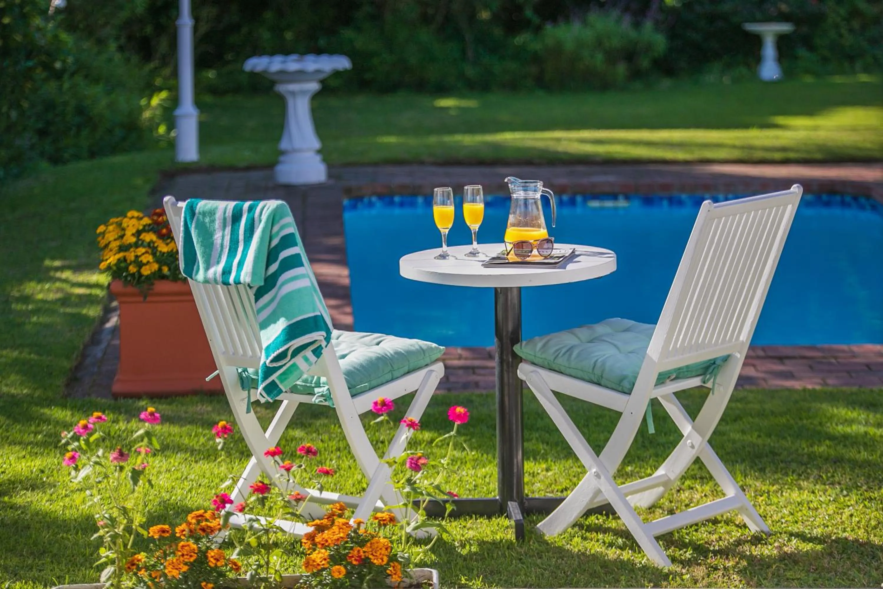Seating area in The Knysna Belle Guest House