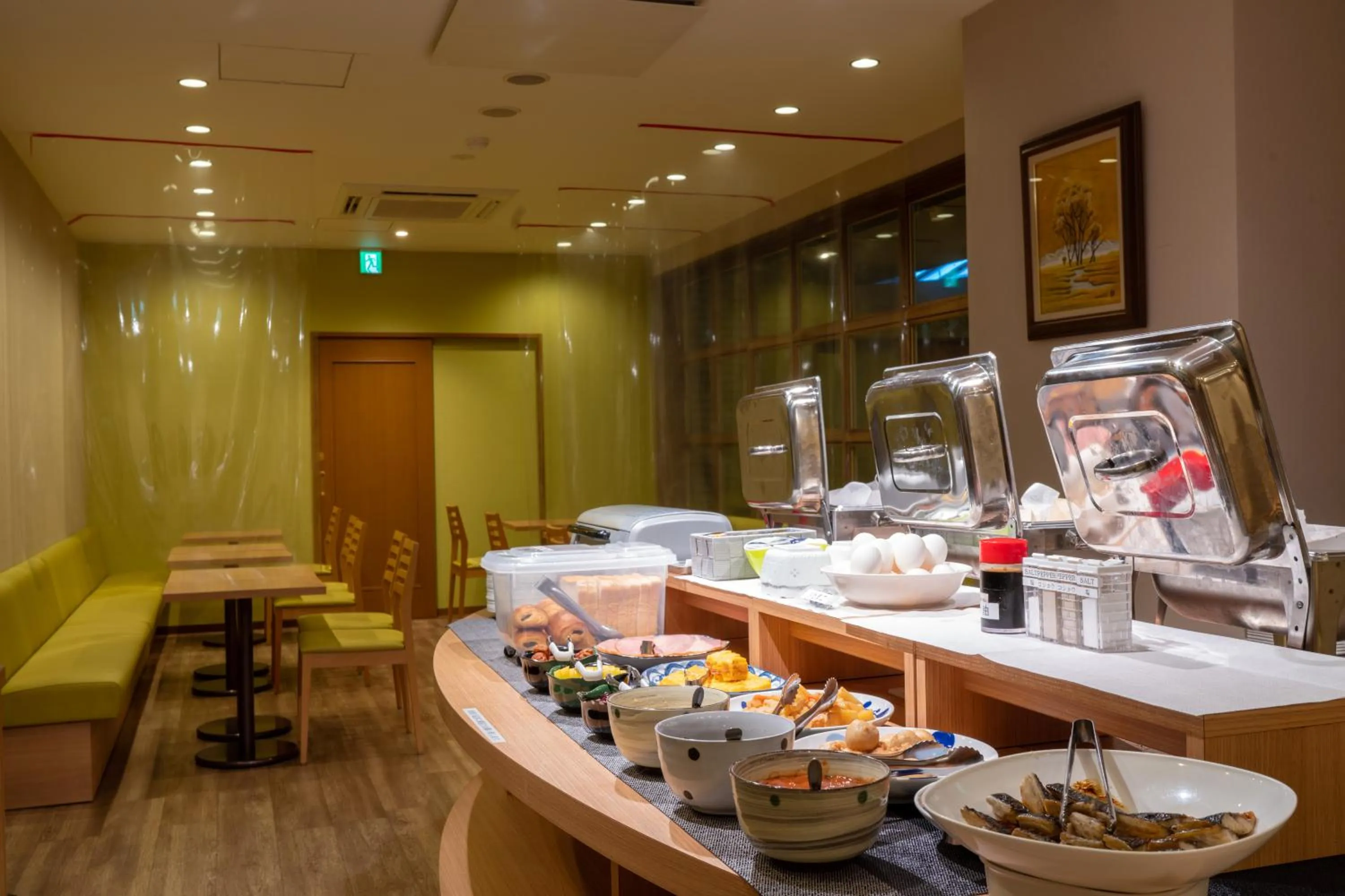 Buffet breakfast in Hotel Liberte Asahikawa