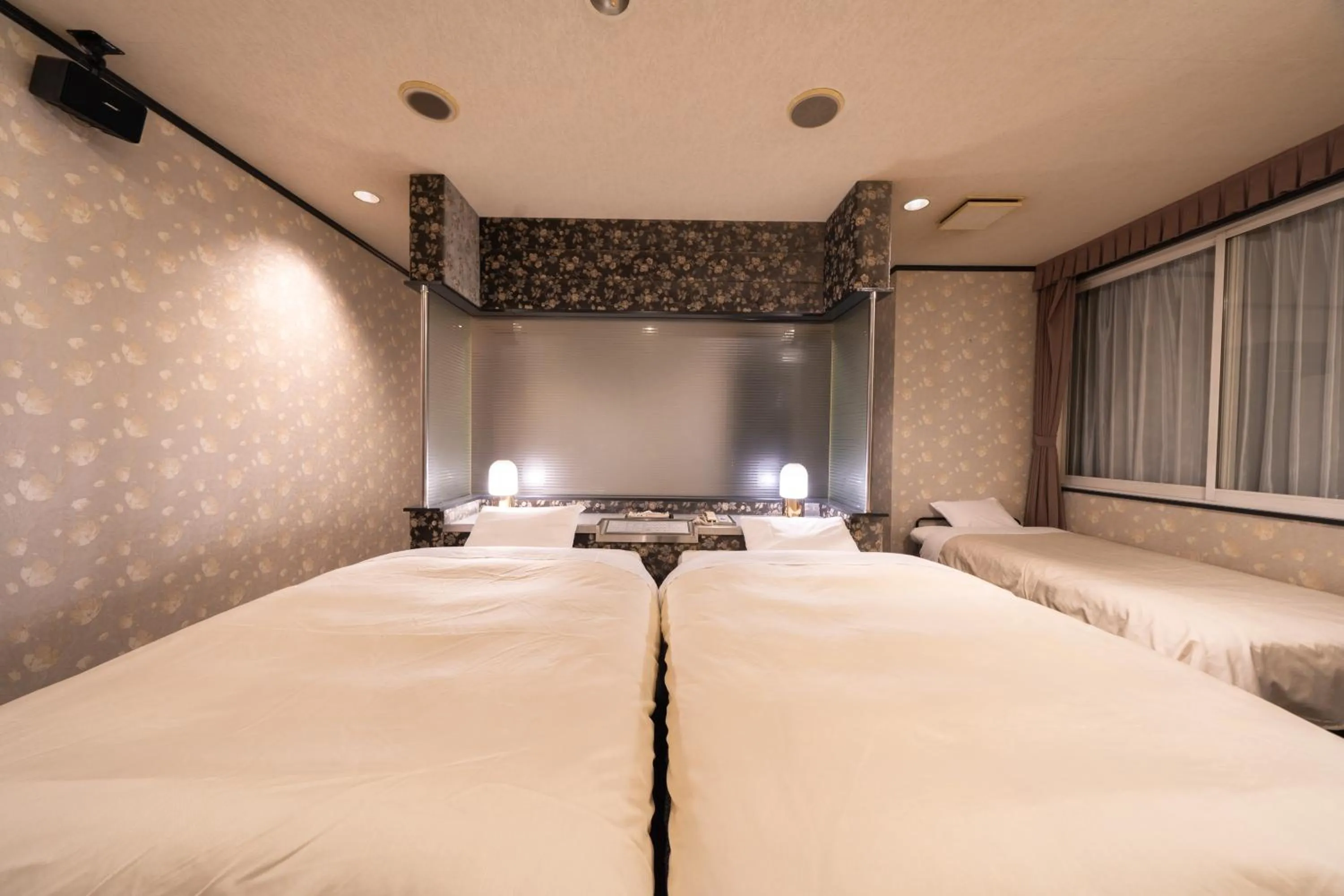 Bedroom, Bed in Hotel Liberte Asahikawa