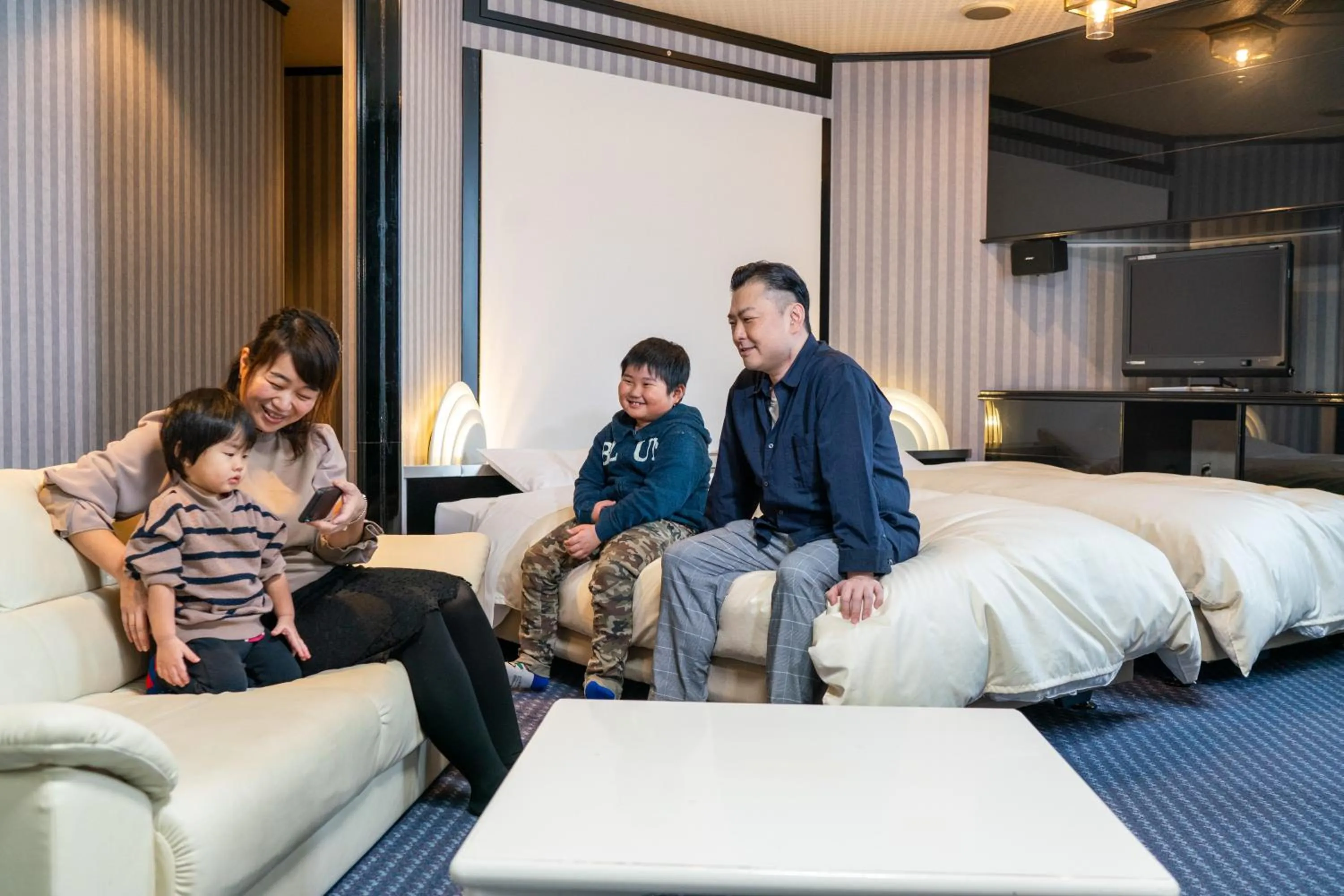 Bedroom in Hotel Liberte Asahikawa
