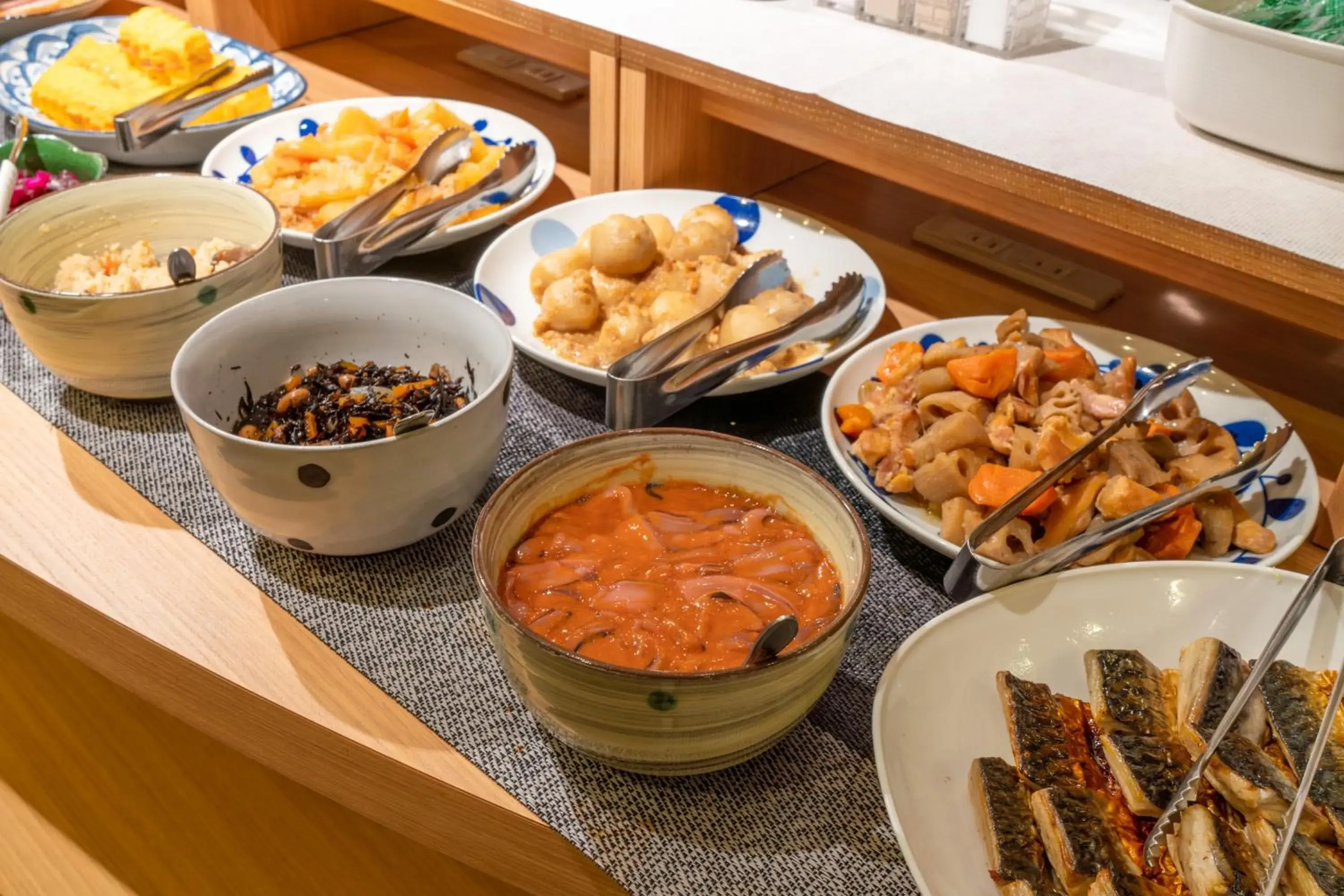 Buffet breakfast in Hotel Liberte Asahikawa Buffet breakfast in Hotel Liberte Asahikawa