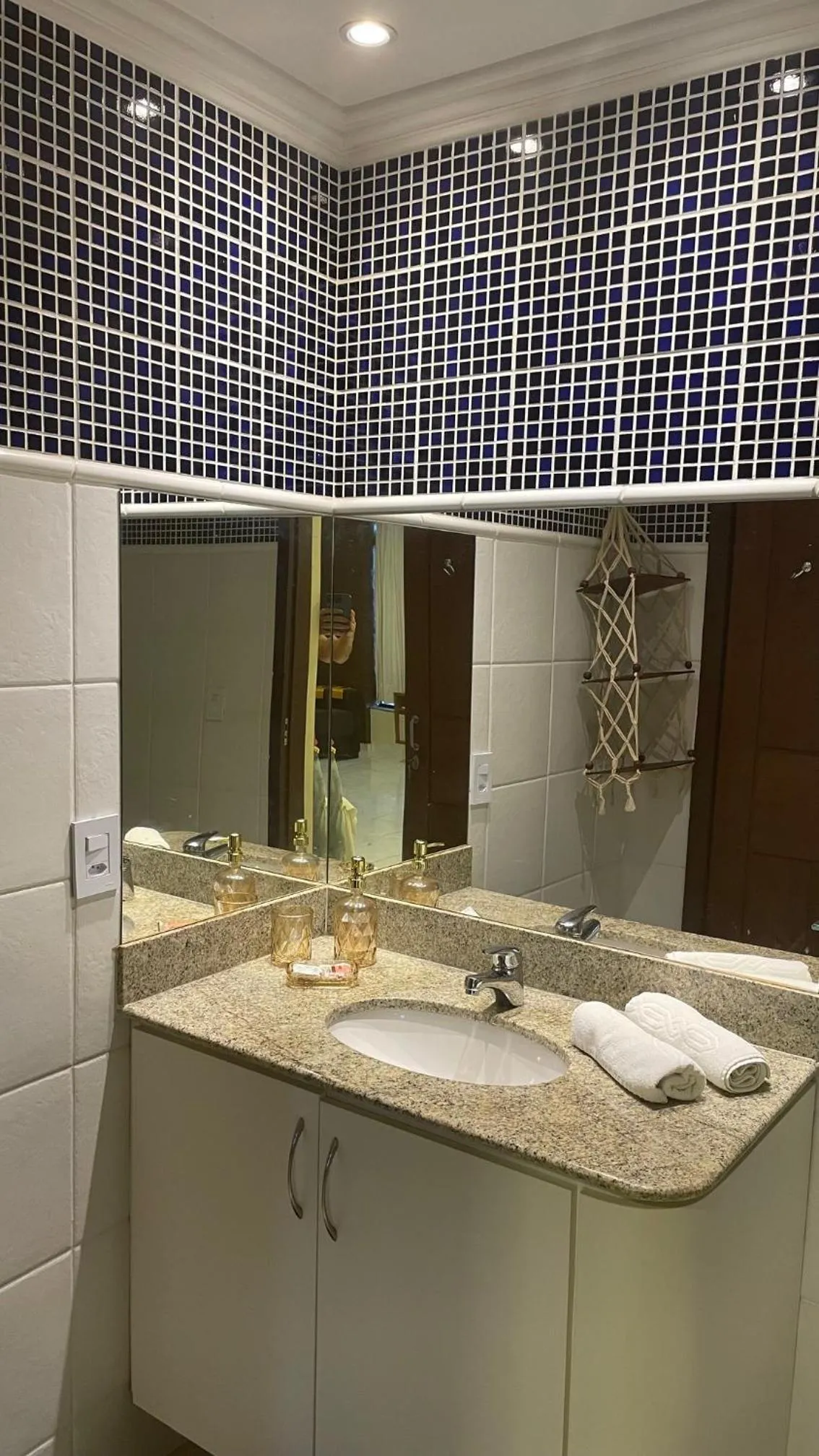 Bathroom in Hotel Pousada Azzurra