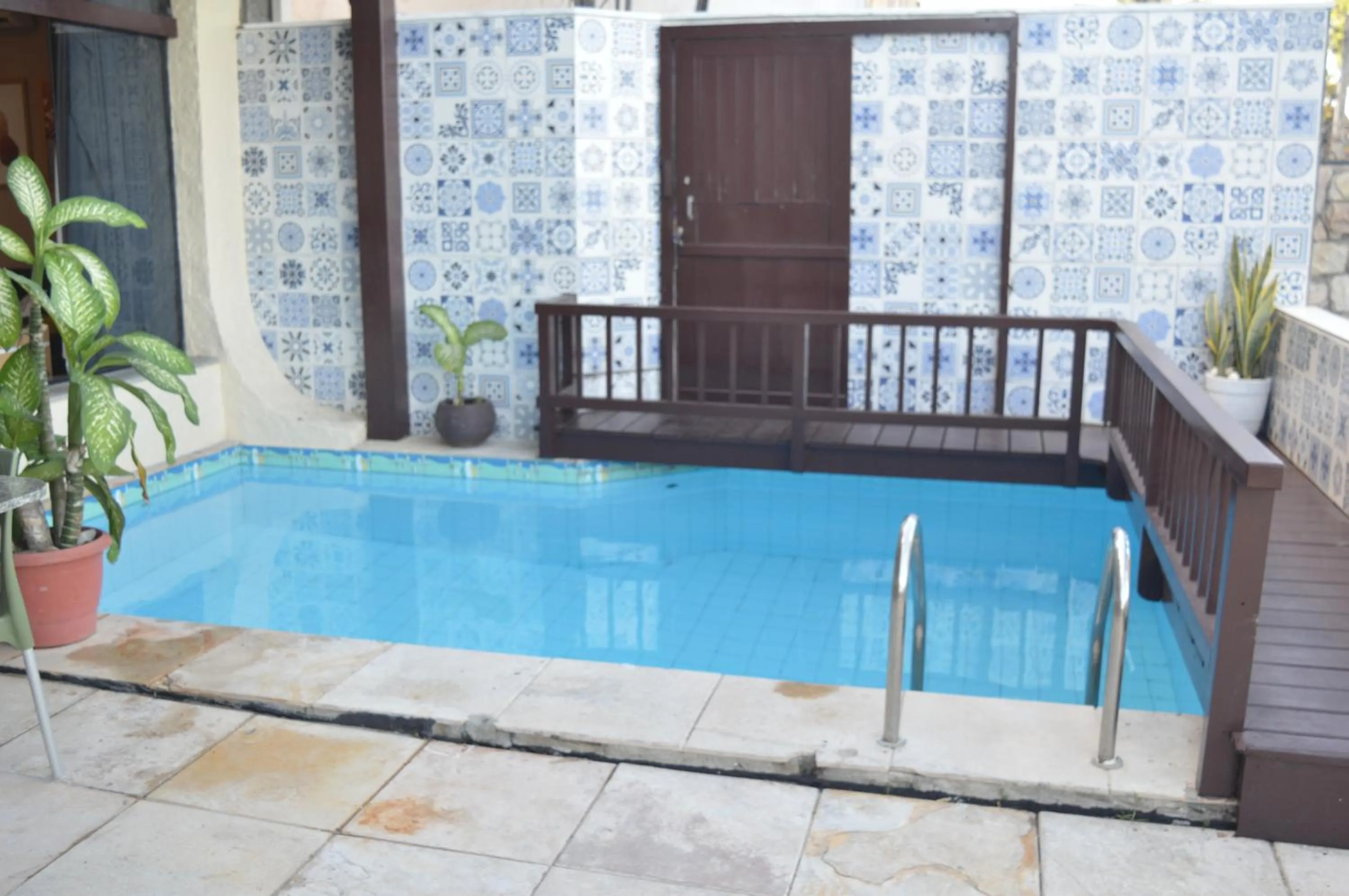 Swimming pool in Hotel Pousada Azzurra