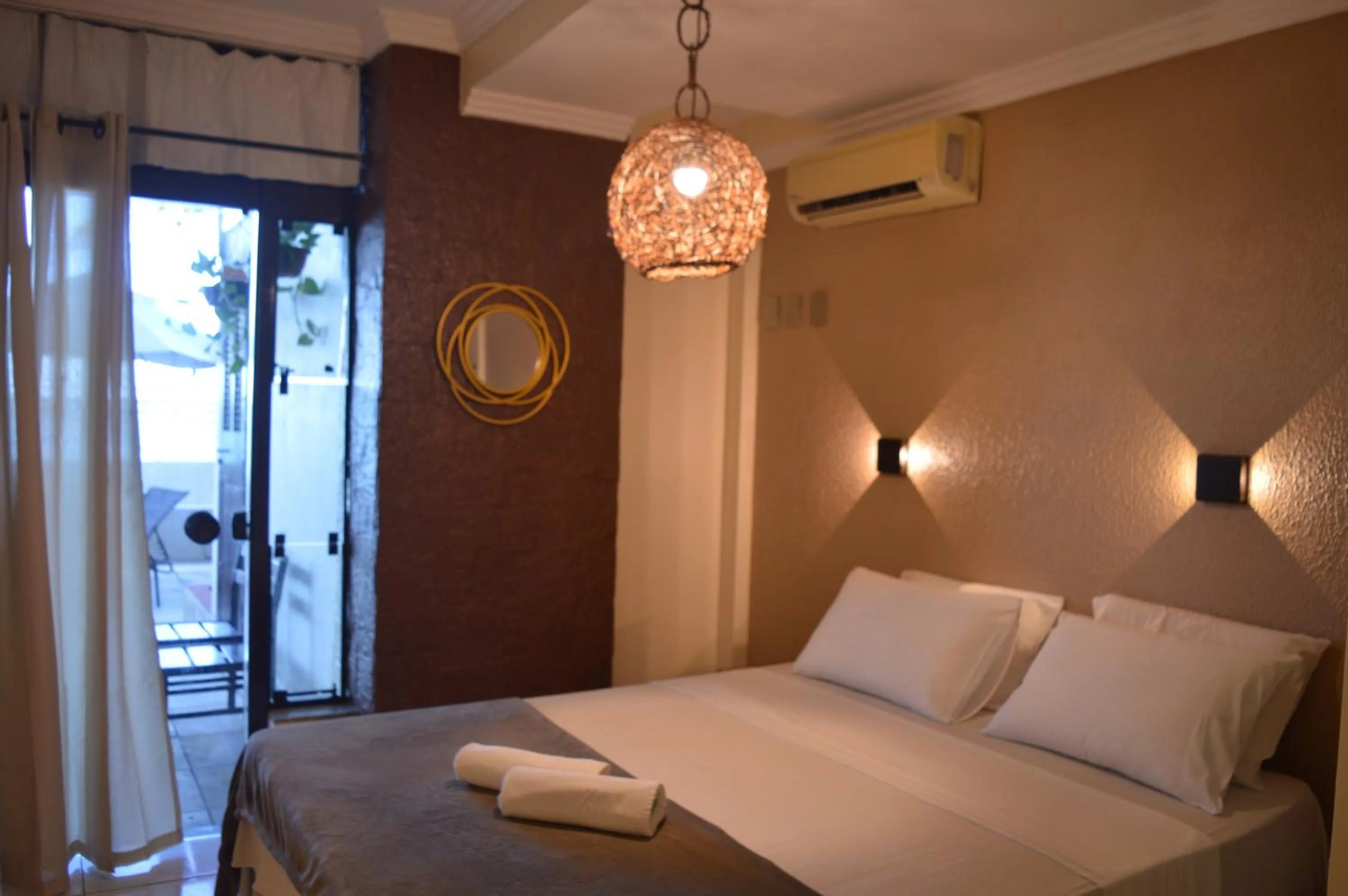 Bed in Hotel Pousada Azzurra