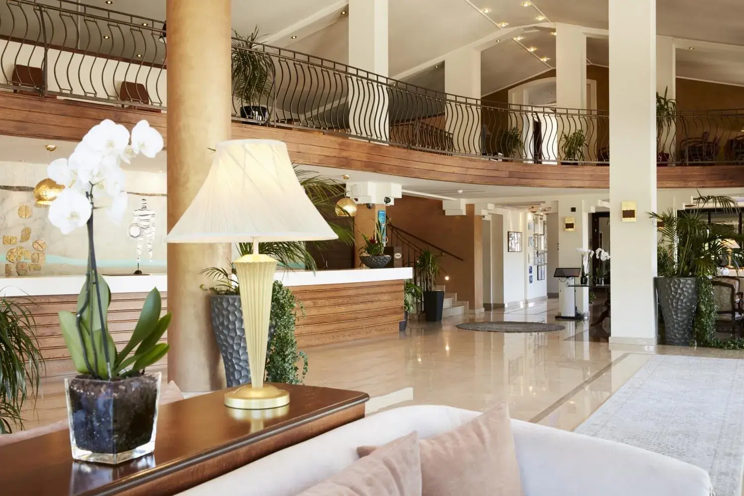 Lobby or reception in Anthemus Sea Beach Hotel and Spa Lobby or reception in Anthemus Sea Beach Hotel and Spa