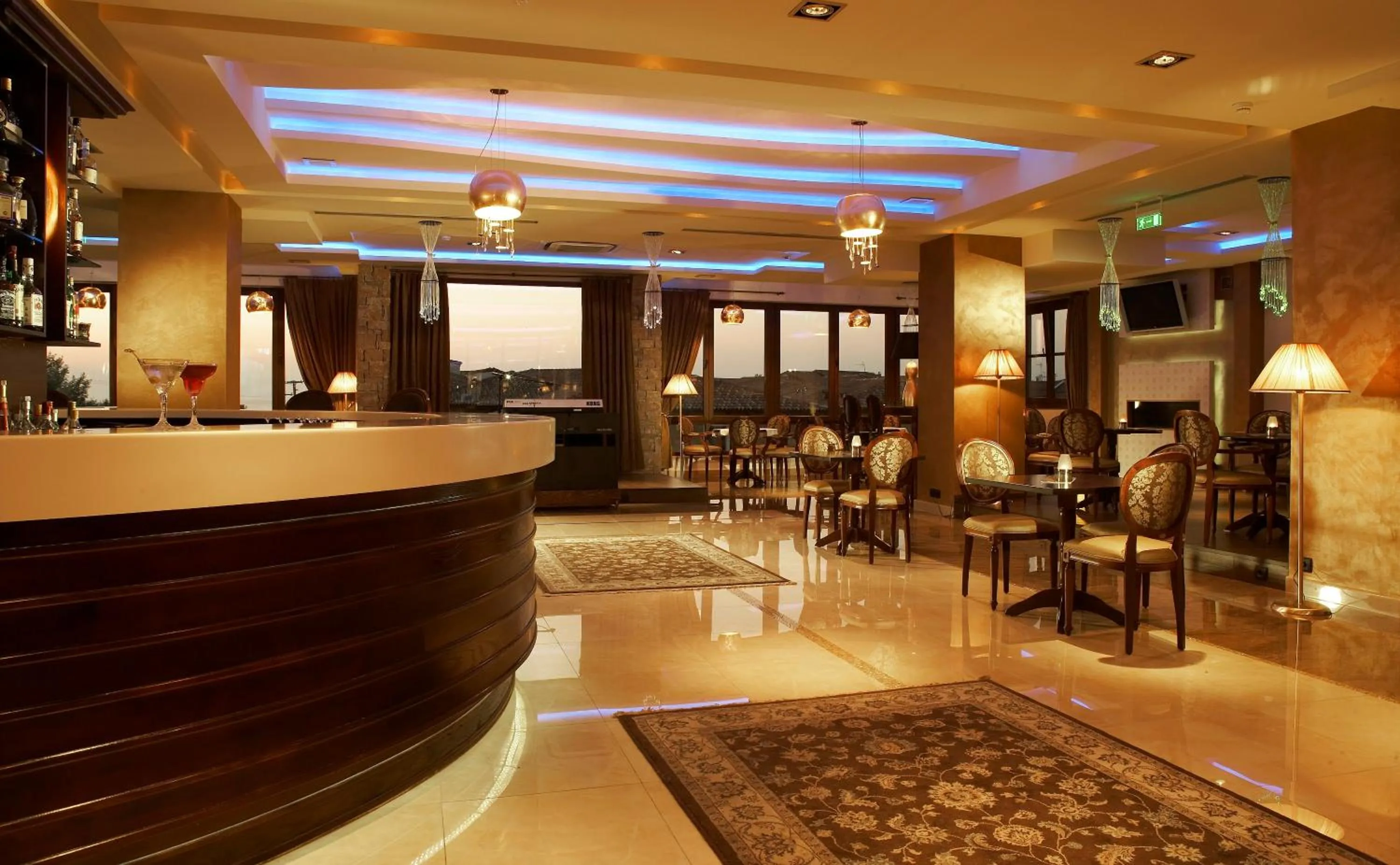 Lounge or bar in Anthemus Sea Beach Hotel and Spa
