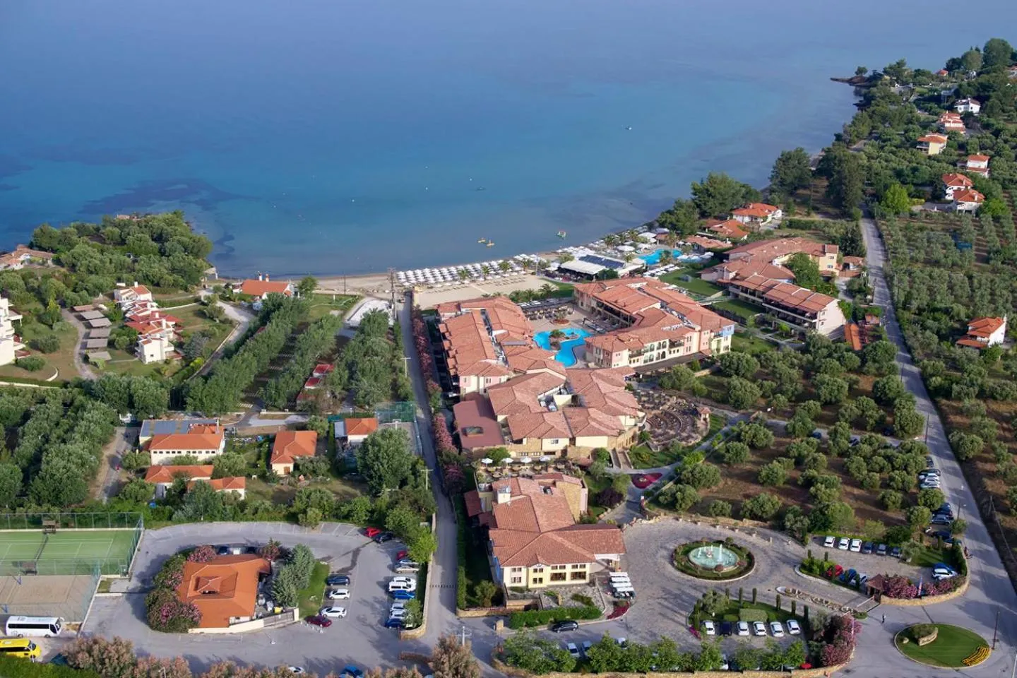 Bird's eye view in Anthemus Sea Beach Hotel and Spa