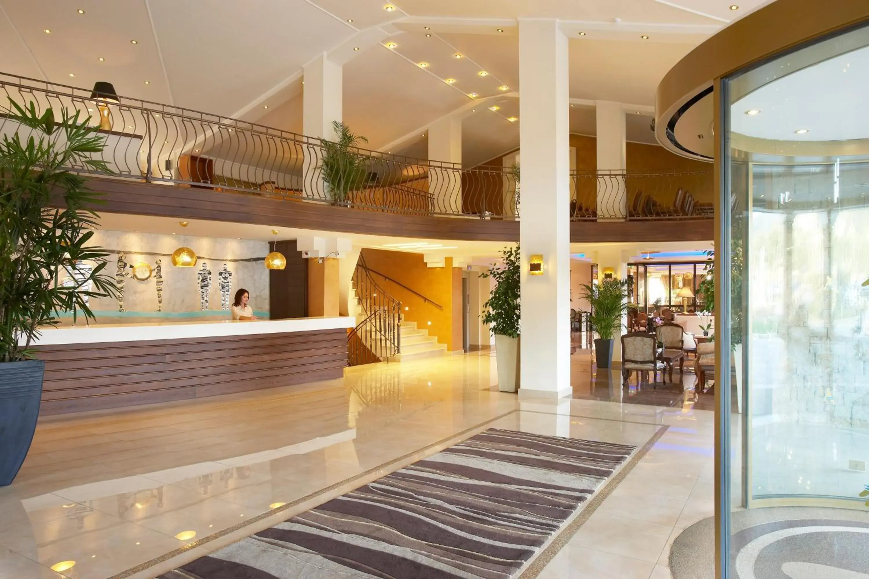 Lobby or reception in Anthemus Sea Beach Hotel and Spa Lobby or reception in Anthemus Sea Beach Hotel and Spa