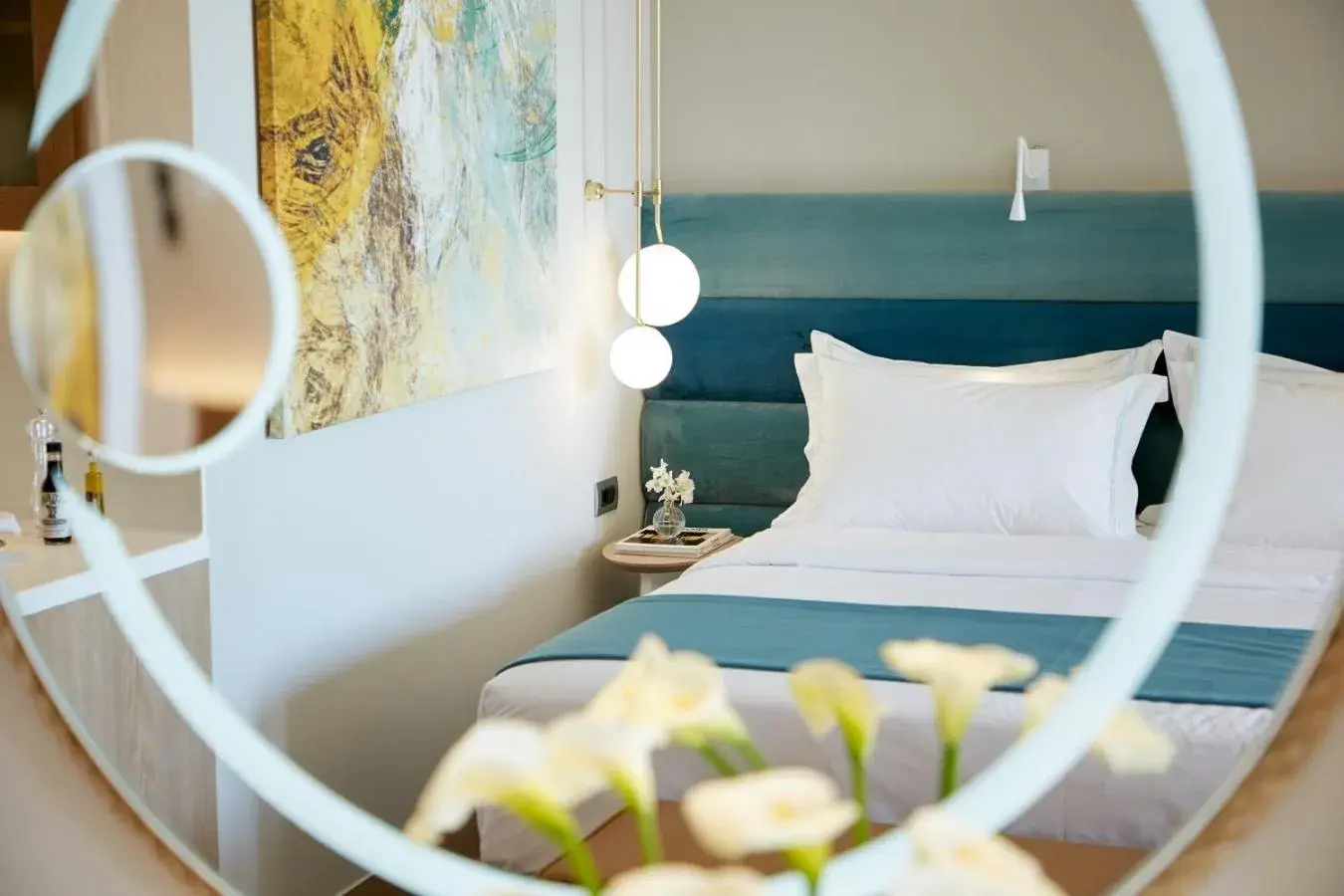 Garden view, Bed in Anthemus Sea Beach Hotel and Spa Garden view, Bed in Anthemus Sea Beach Hotel and Spa