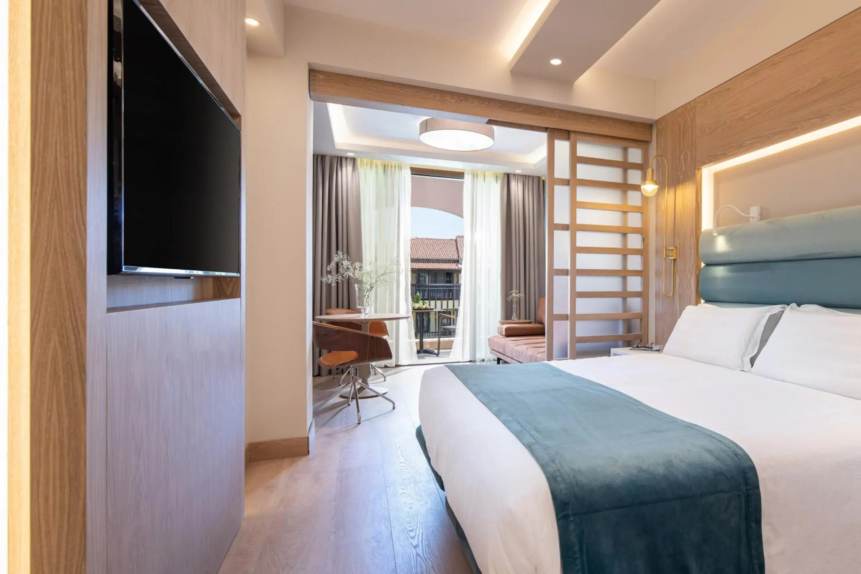 Photo of the whole room, Bed in Anthemus Sea Beach Hotel and Spa Photo of the whole room, Bed in Anthemus Sea Beach Hotel and Spa