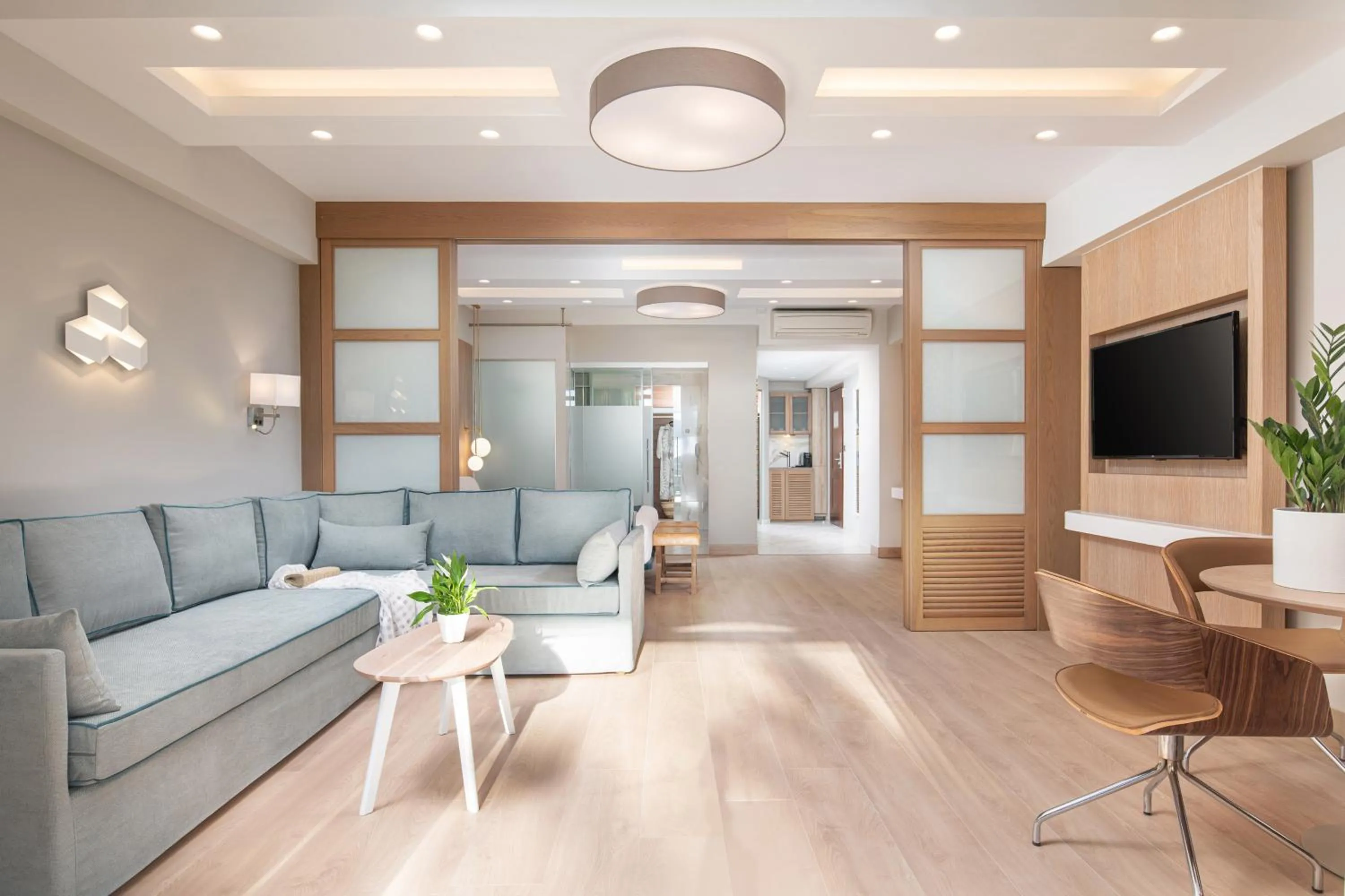 Seating area in Anthemus Sea Beach Hotel and Spa