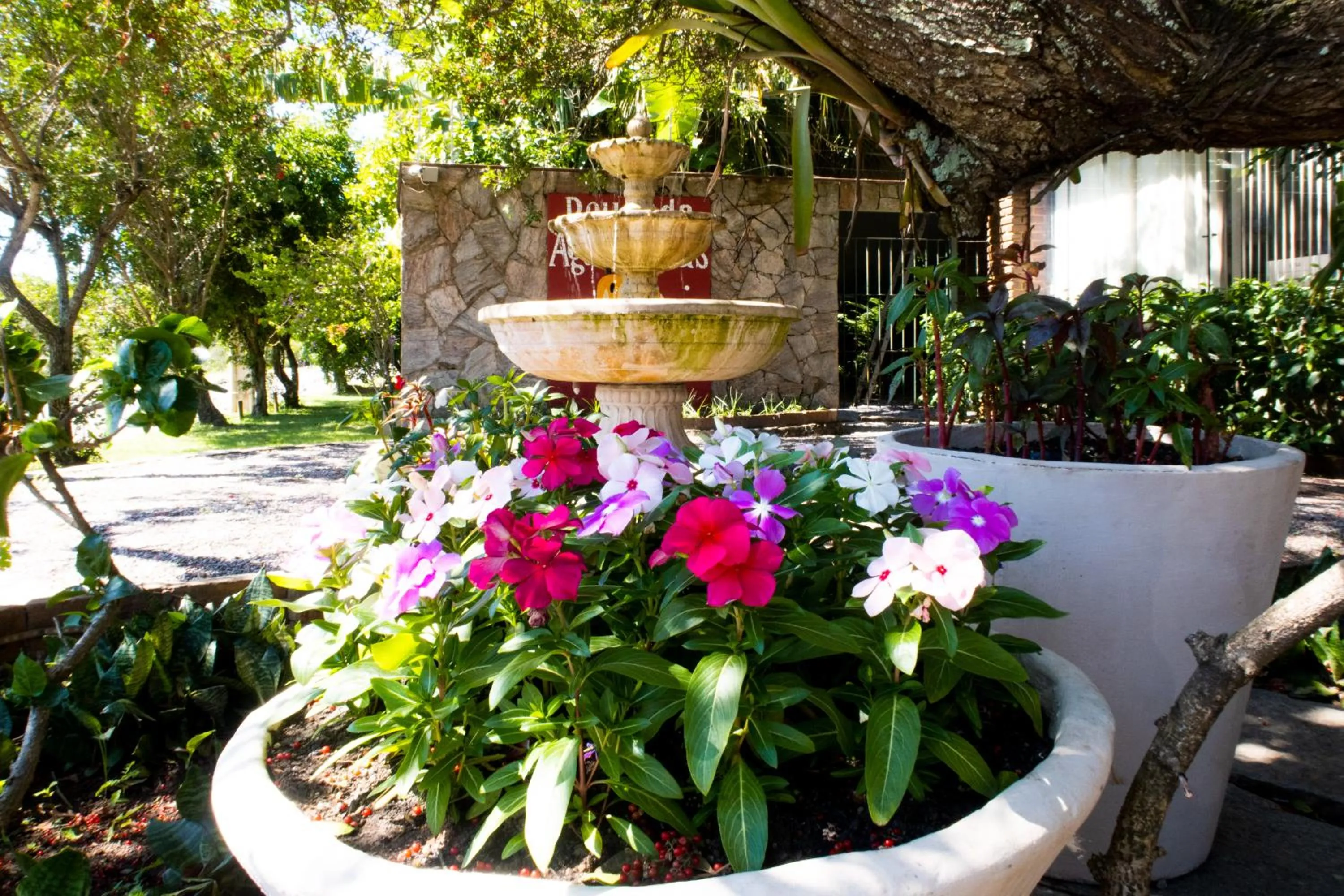 Garden in Pousada Aguas Claras