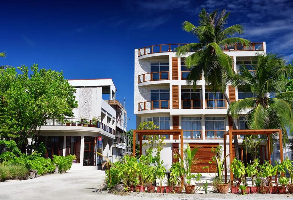 Property building in Velana Beach Hotel Maldives