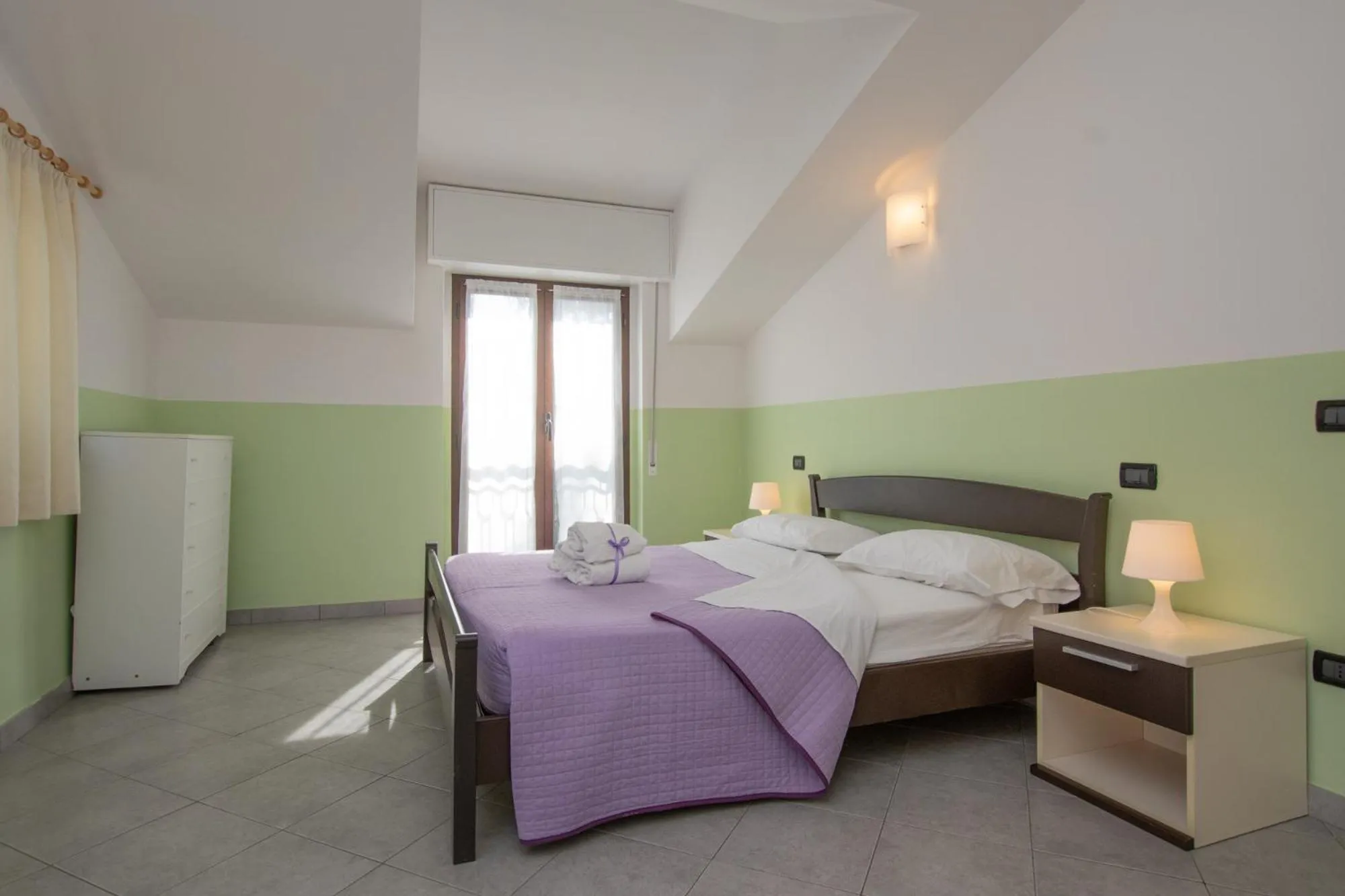 Bedroom, Bed in Residence Holidays